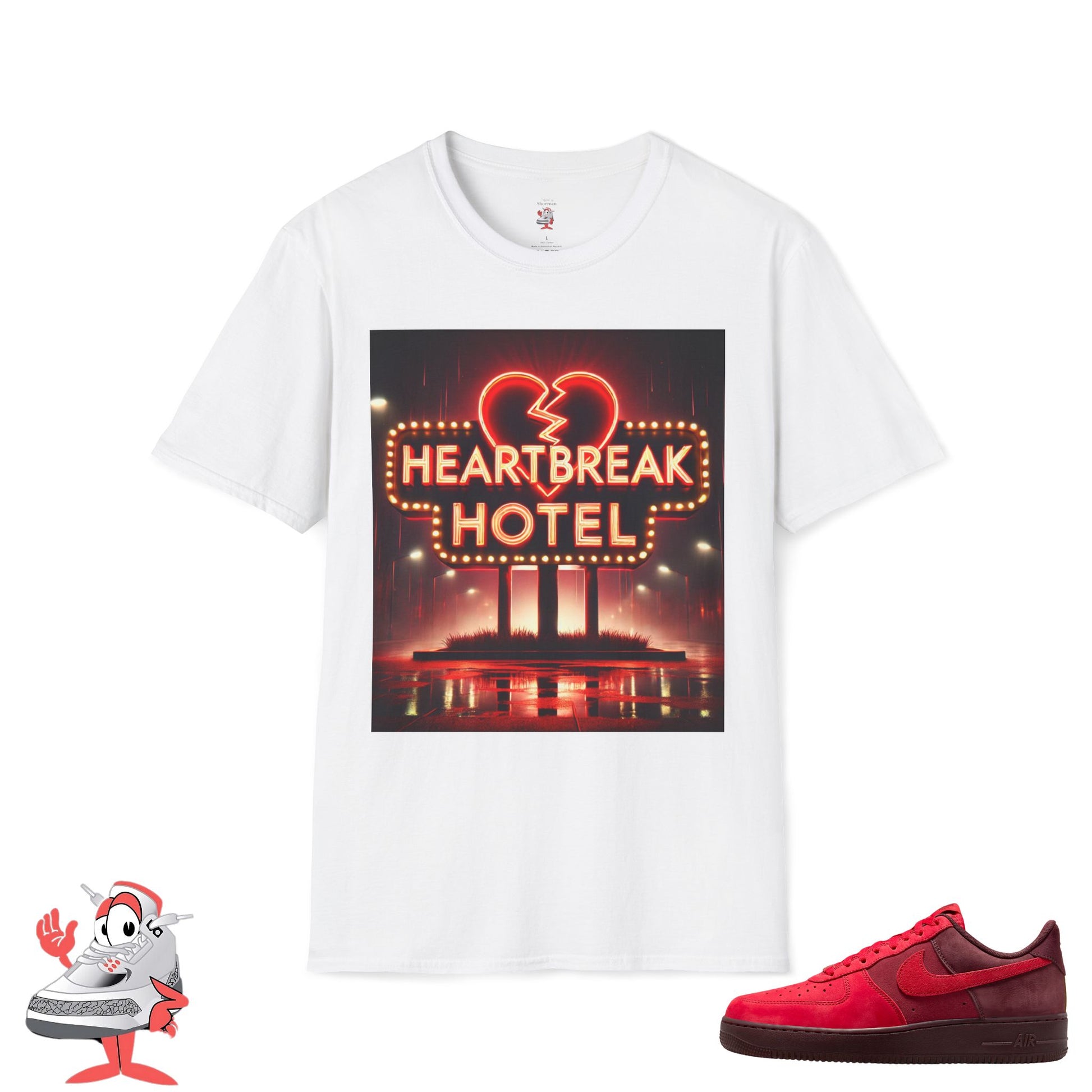 Matching Shirt For Nike Valentines Day AF1 Heartbreak Hotel Layers Of Love 2025