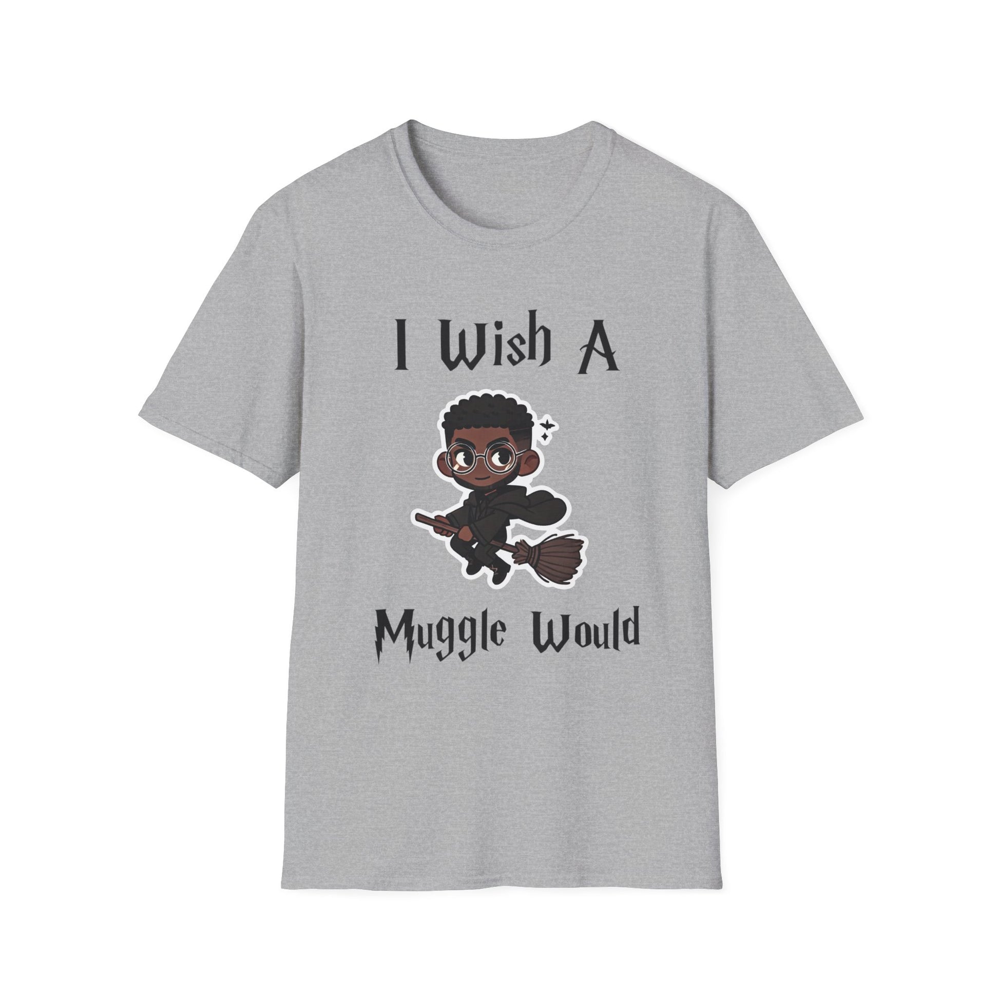 I Wish A Muggle Would Harry Potter Wizarding World T-Shirt Tee Unisex Shirt Soft