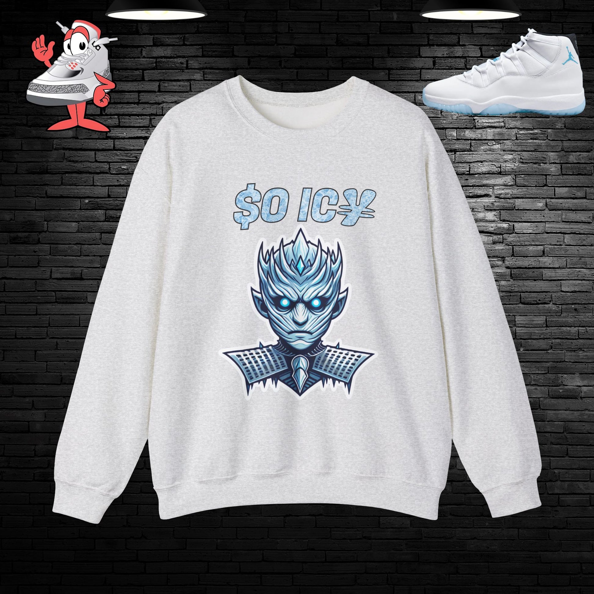 Air Jordan Retro 11 Legend Blue Matching Crewneck Sweater Sneakerhead Shoes XI