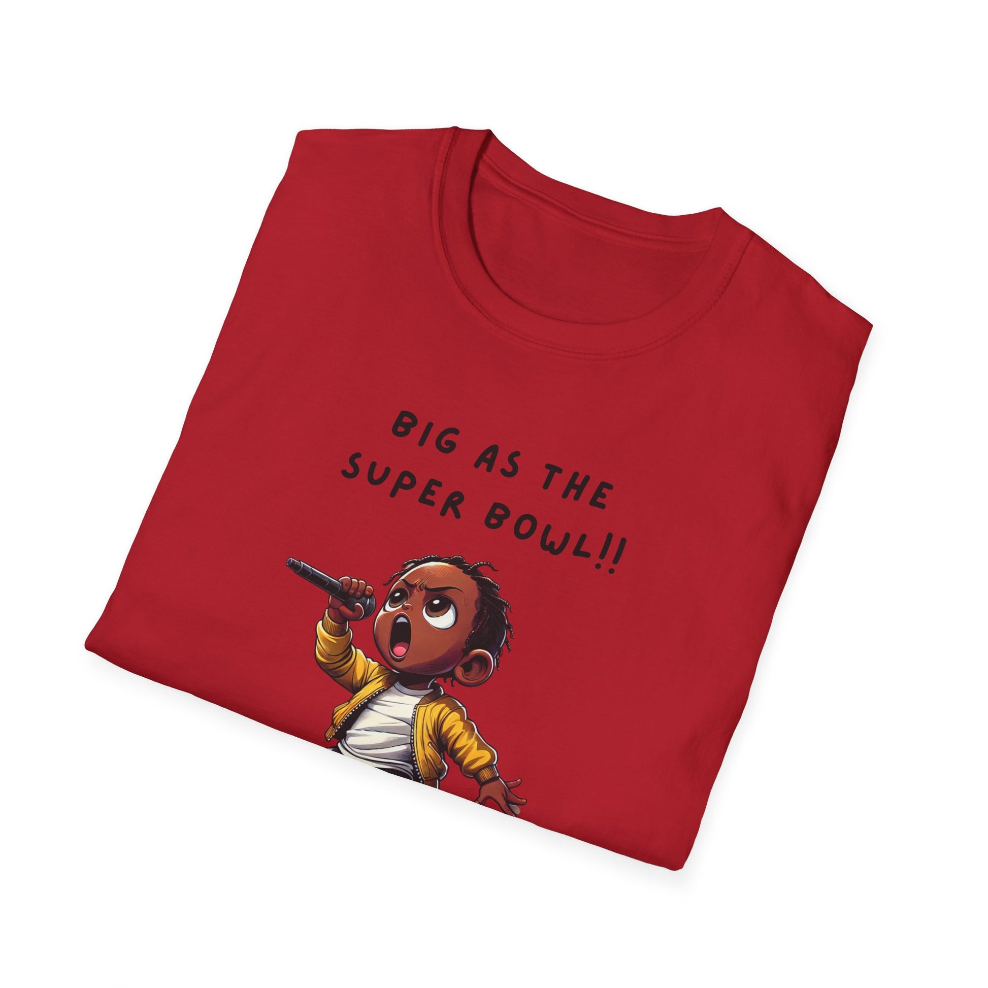 Kendrick Lamar Big As The Super Bowl Halftime Show Tee Hip Hop Graphic Shirt