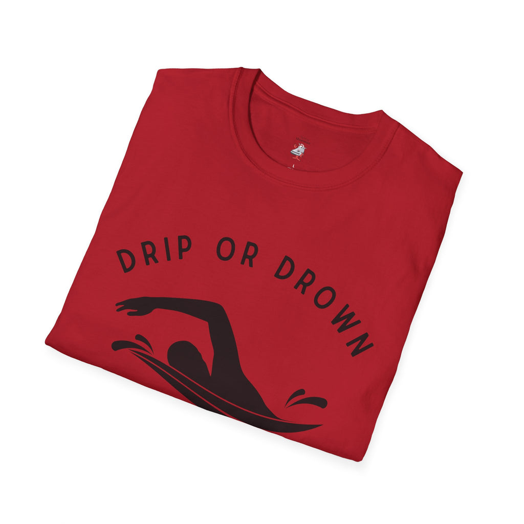 Air Jordan Retro 12 Flu Game Matching Shirt Drip or Drown Swim Club T-Shirt XII