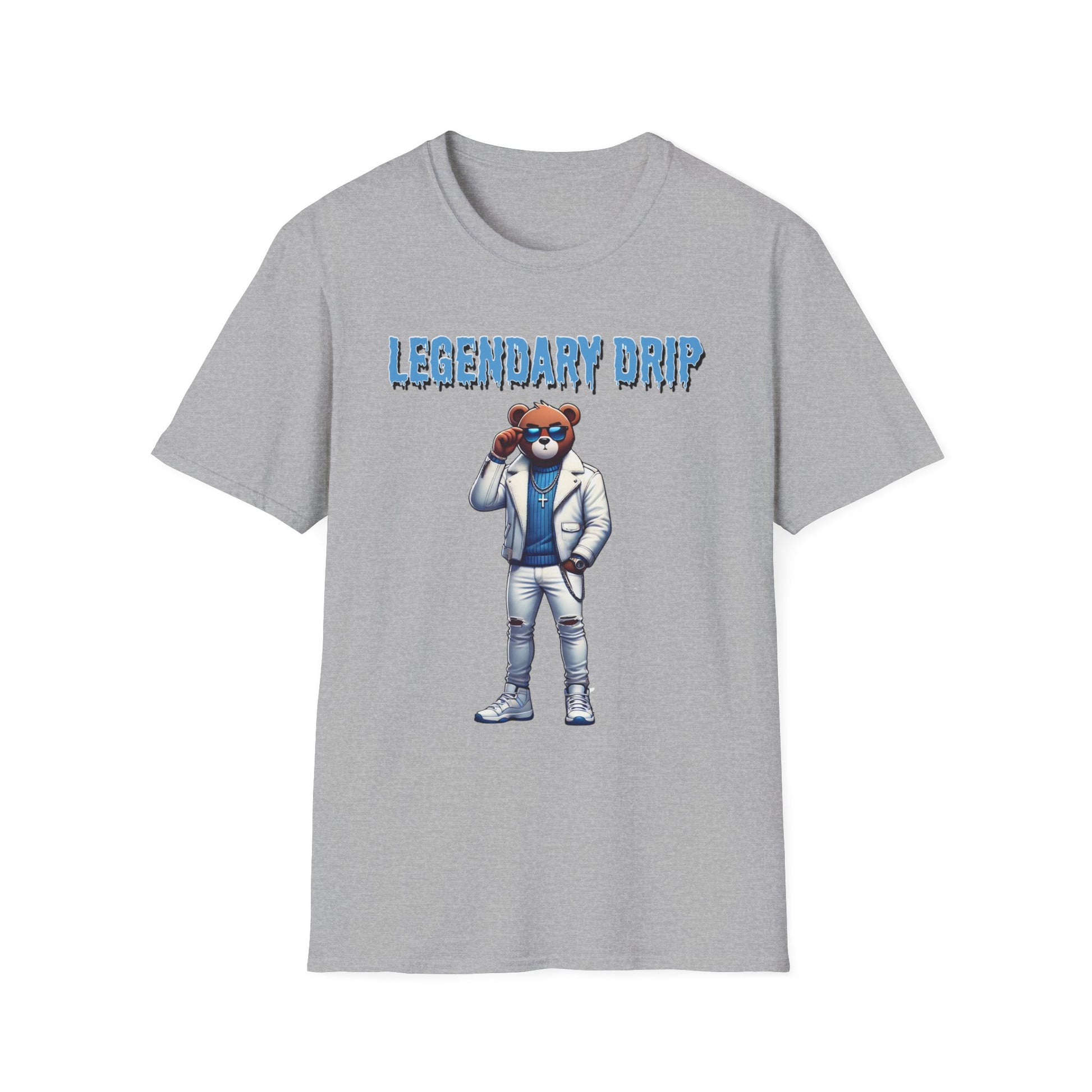 Retro 11 Legend Blue Jordan T-Shirt Basketball Tee Vintage Sports Shirt Unisex