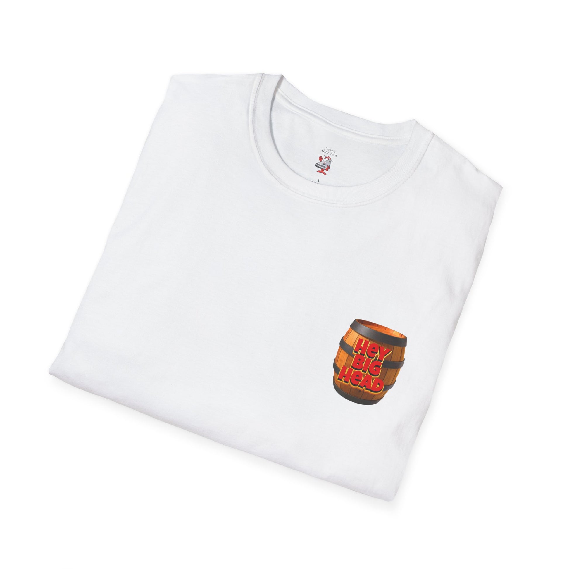 Matching Shirt for Nike Air Max 1 Big Head Origin Hey Big Head Barrel T-Shirt