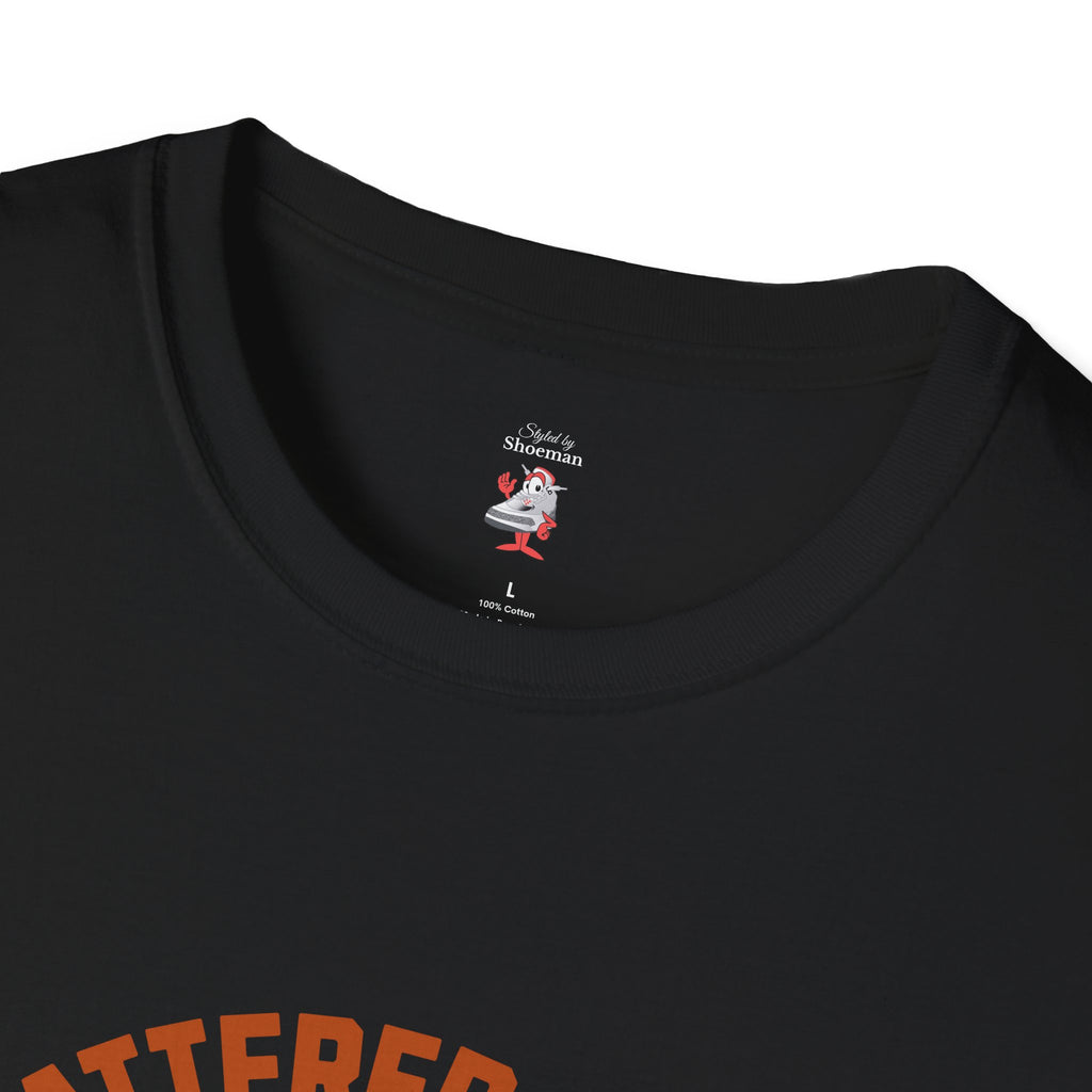 Matching Shirt For Air Jordan Retro 1 Shattered Backboard Black Orange Tee AJ1