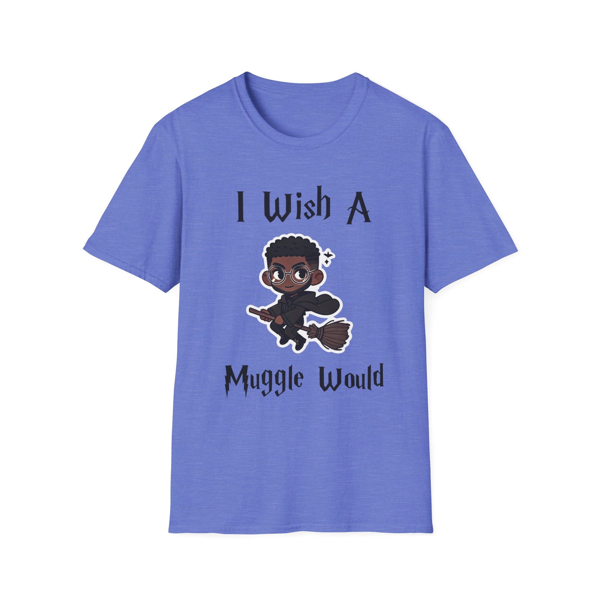 I Wish A Muggle Would Harry Potter Wizarding World T-Shirt Tee Unisex Shirt Soft
