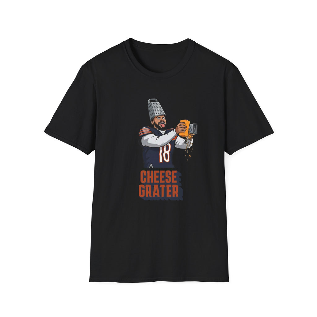 Caleb Williams Cheese Grater Funny Chicago Bears Football Fan T-Shirt NFL Tee