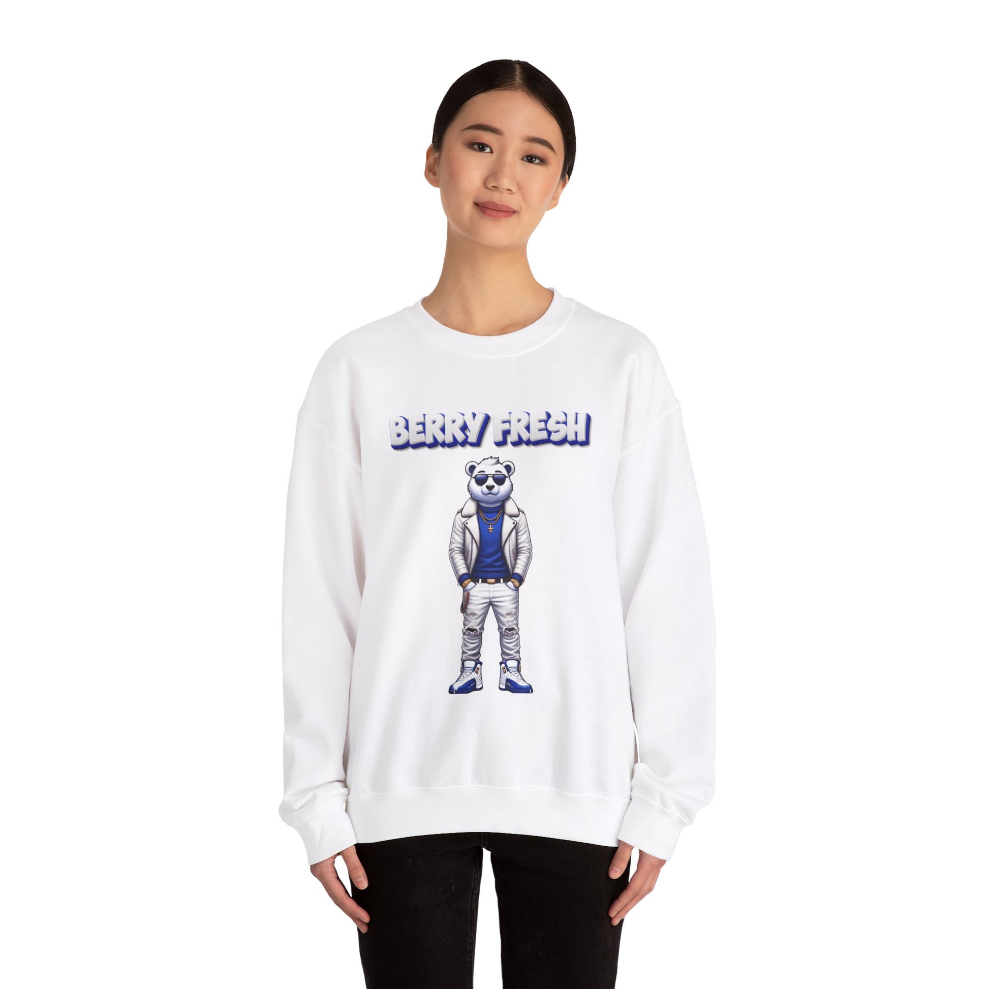 Blueberry Retro 12 Crewneck Sweatshirt Jordan Inspired Jumper Sweater Streetwear