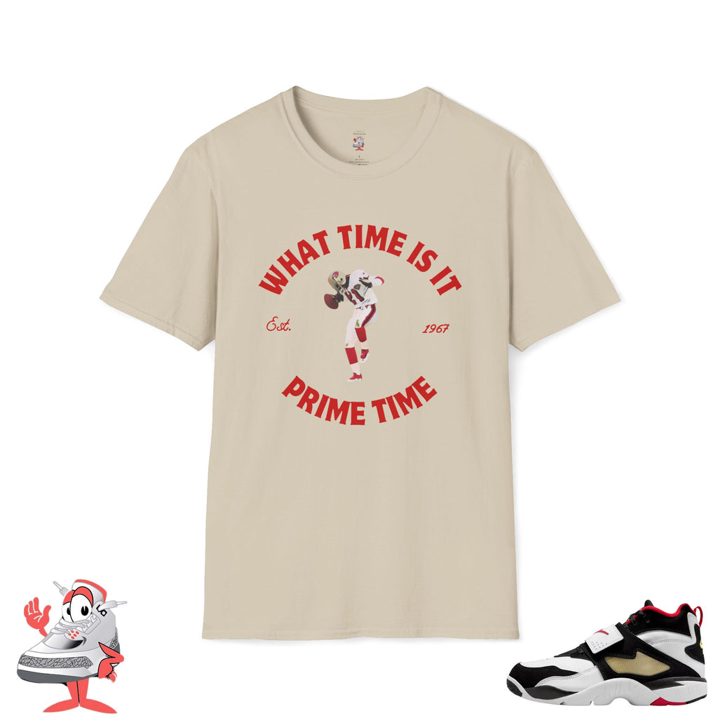 Prime Time T-Shirt Matches Nike Diamond Turf Falcons 49ers Shoes Deion Sanders