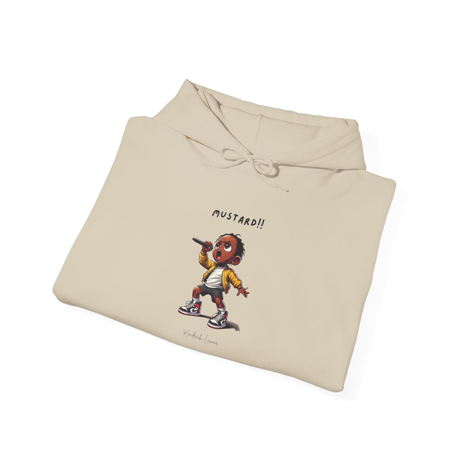 Kendrick Lamar Mustard Hoodie Sweater, Unisex Sweatshirt, Music Lover, Hip Hop