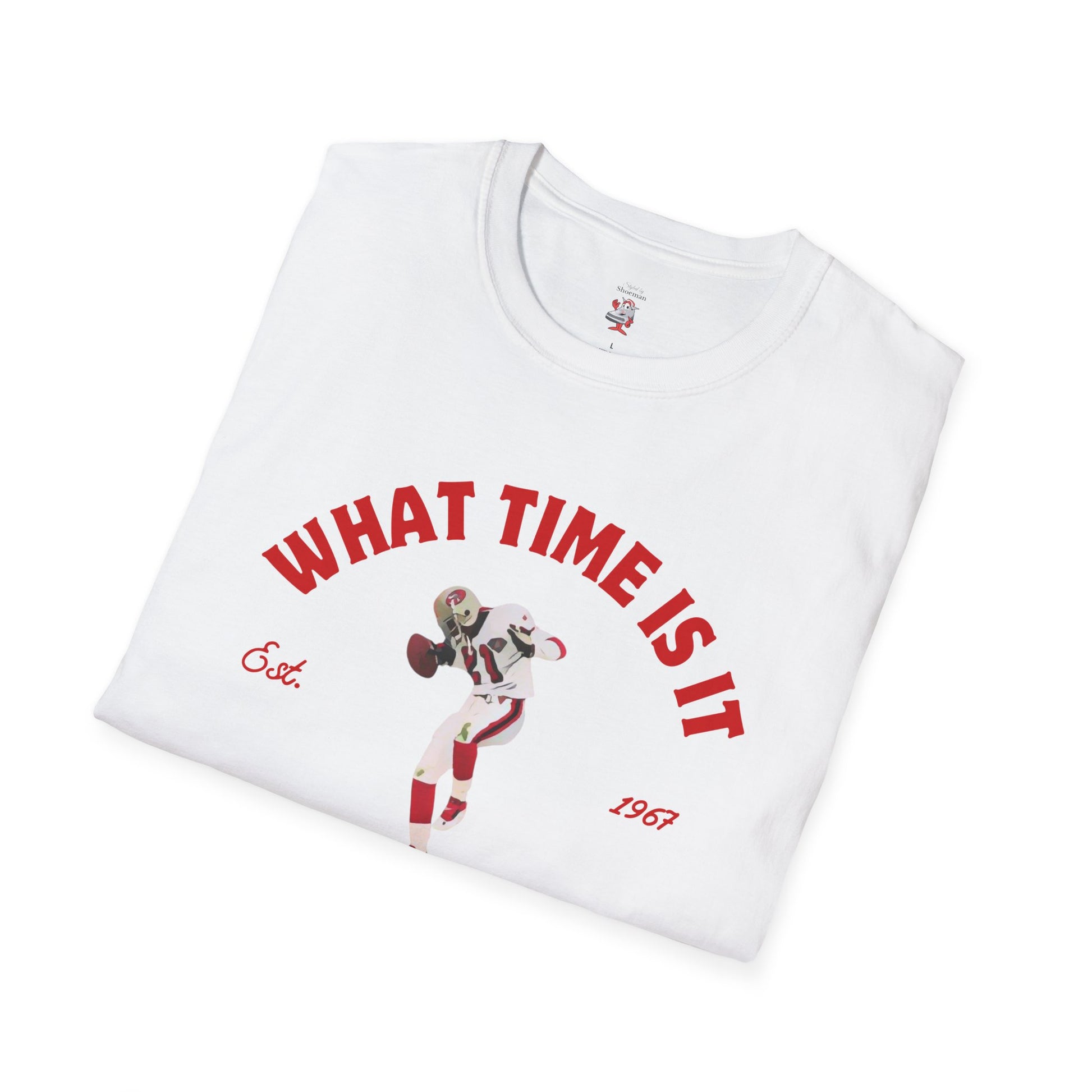 Prime Time T-Shirt Matches Nike Air Diamond Turf 2 Prime Red 49ers Shoes Deion