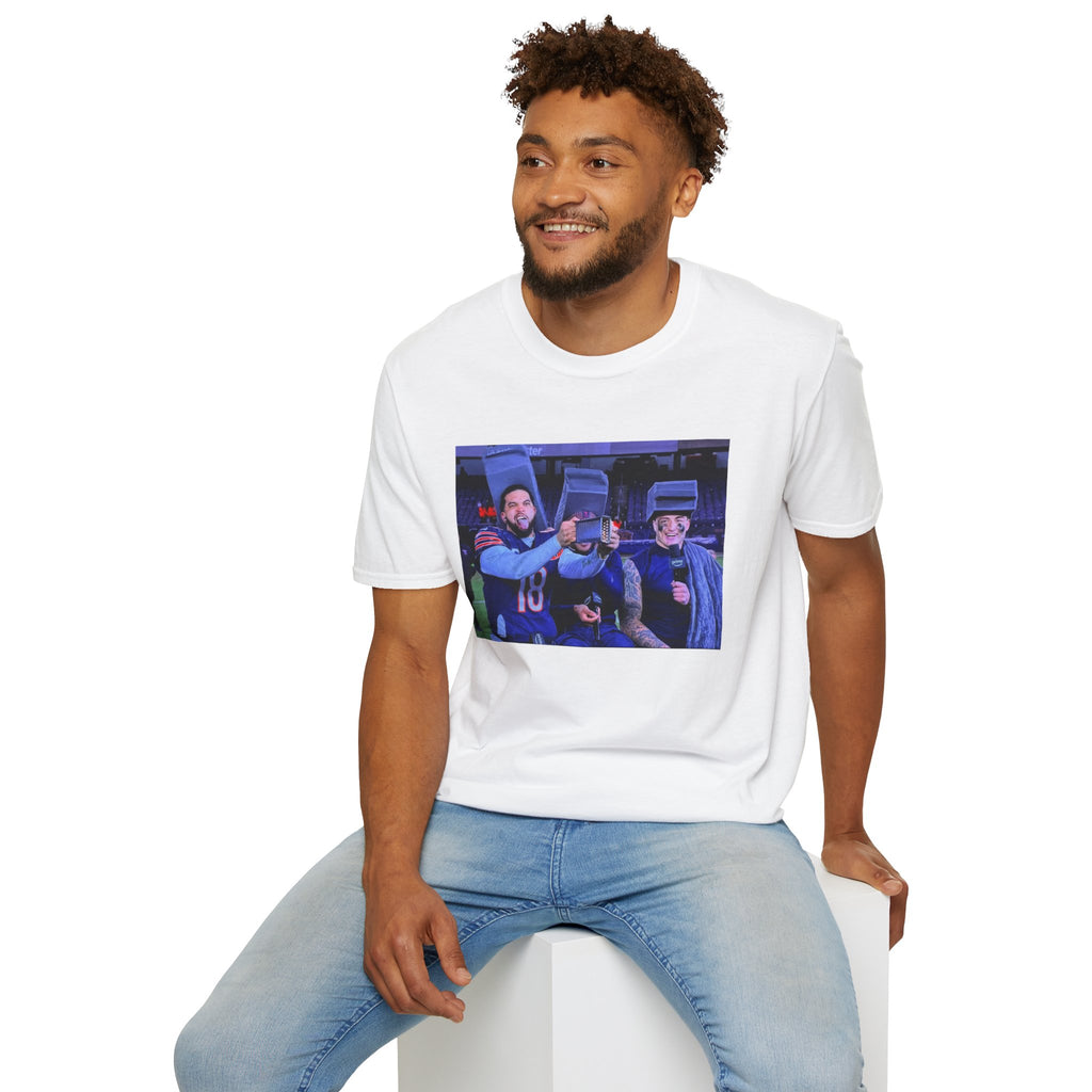 Caleb Williams Cheese Grater Funny Chicago Bears NFL Football Fan T-Shirt