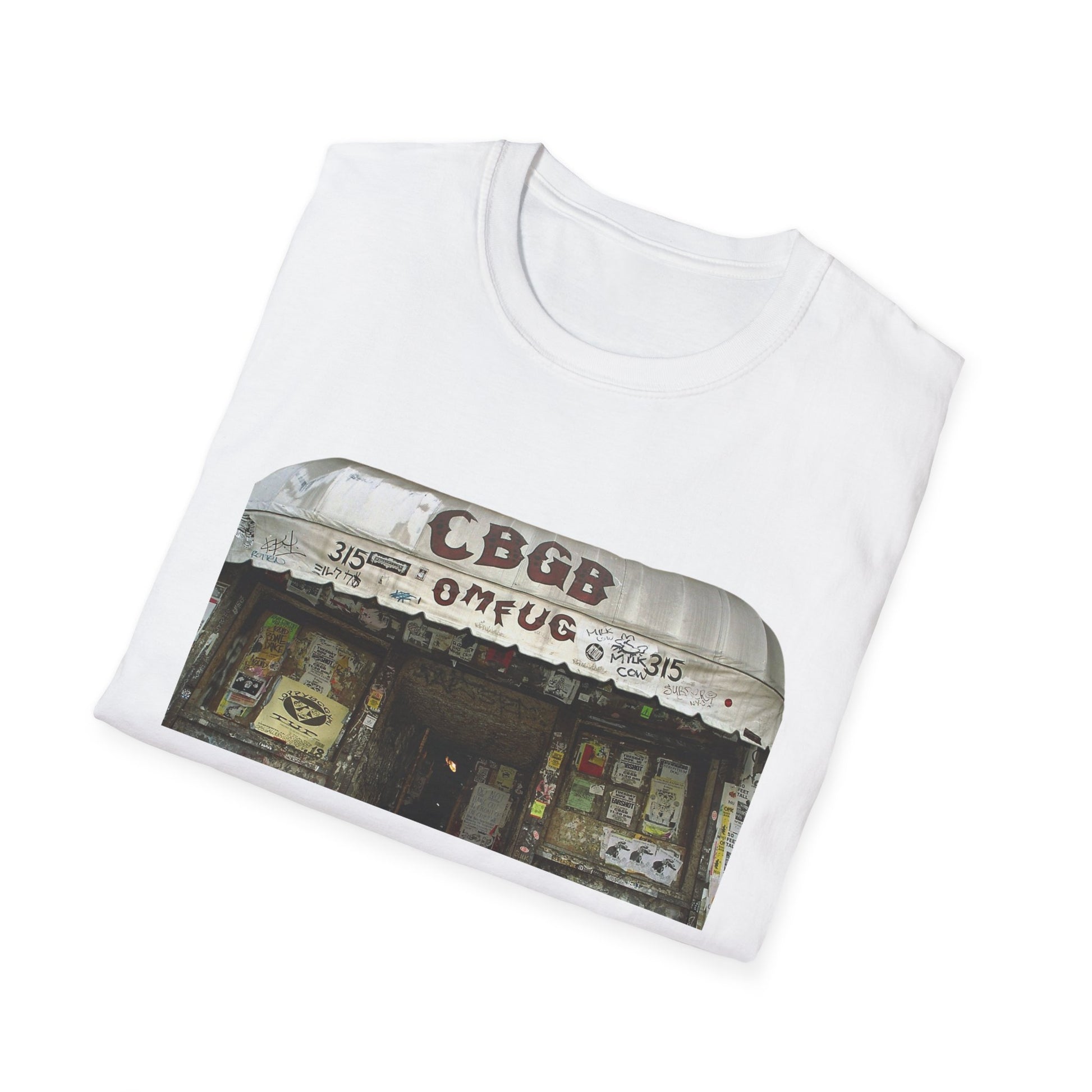 Nike Dunk Low SB CBGB Matching Shirt Vintage Graphic T-Shirt Unisex Music Tee