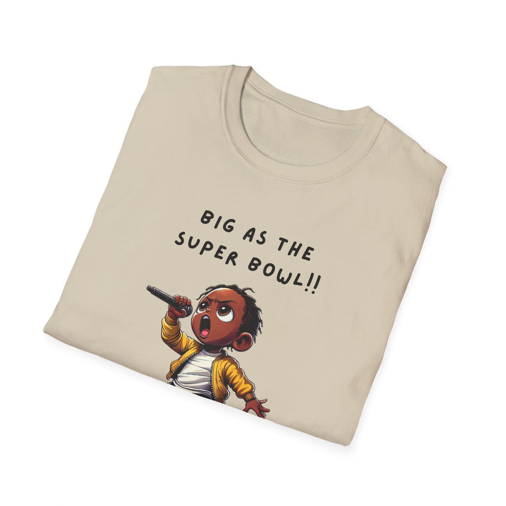 Kendrick Lamar Big As The Super Bowl Halftime Show Tee Hip Hop Graphic Shirt