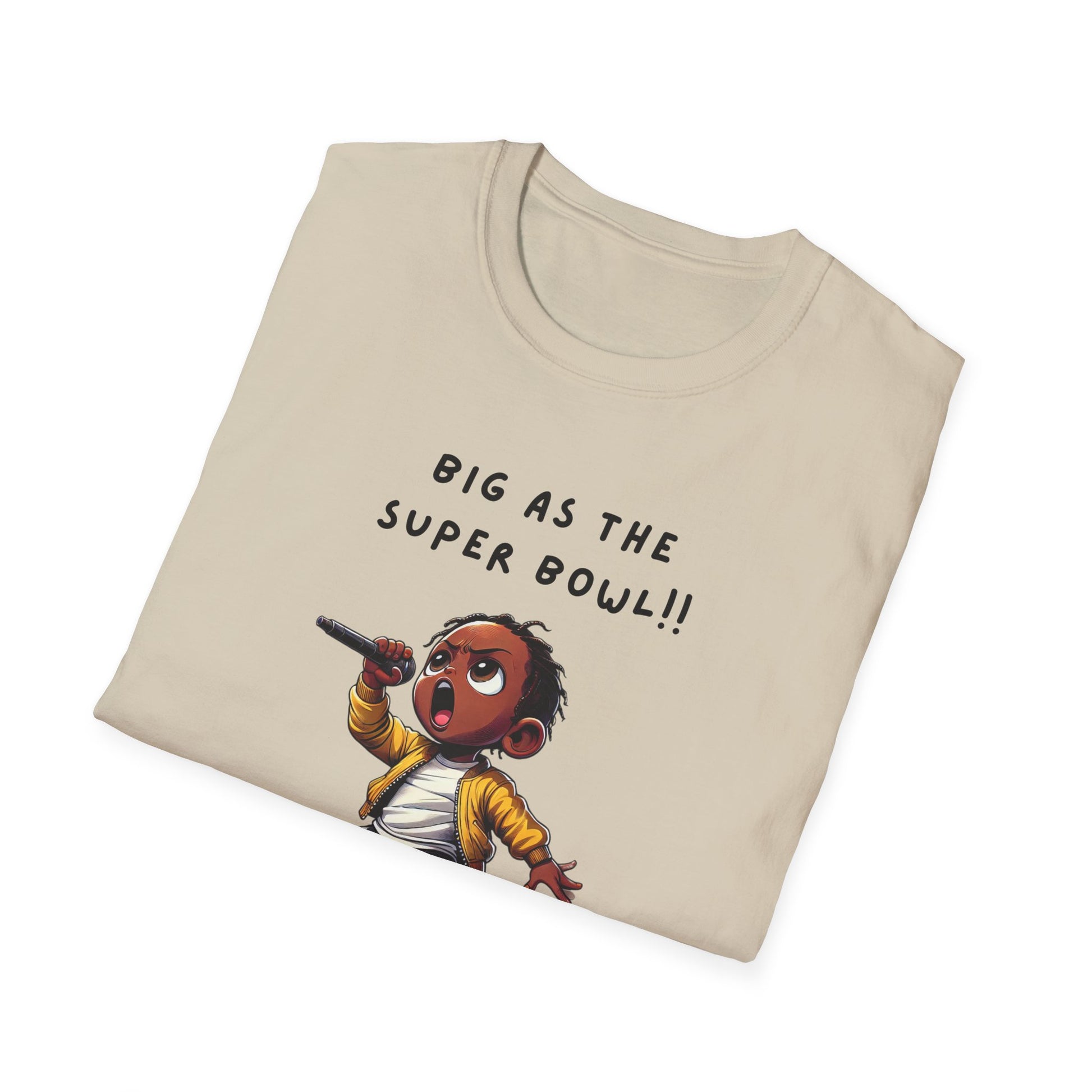 Kendrick Lamar Big As The Super Bowl Halftime Show Tee Hip Hop Graphic Shirt