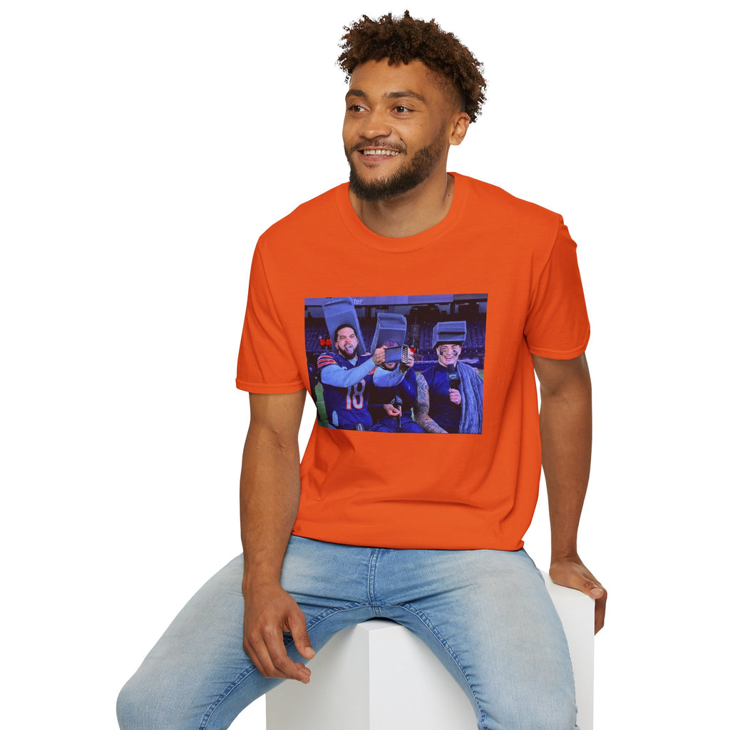 Caleb Williams Cheese Grater Funny Chicago Bears NFL Football Fan T-Shirt