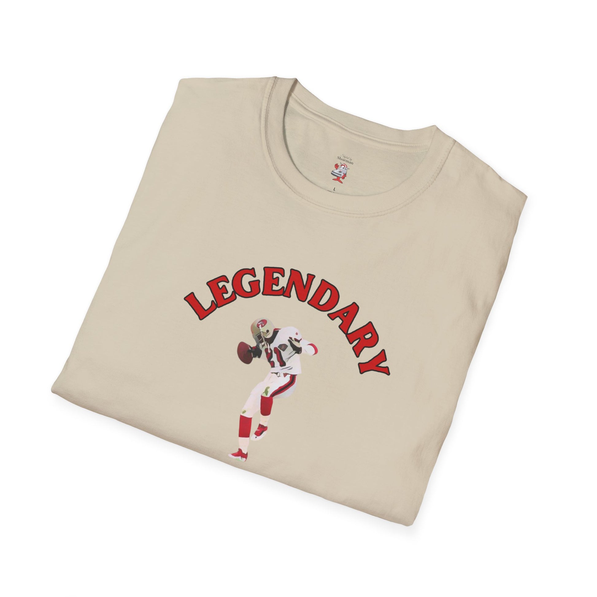 Legendary Swag T-Shirt Matches Nike Air Diamond Turf Prime Red 49ers Tee Deion