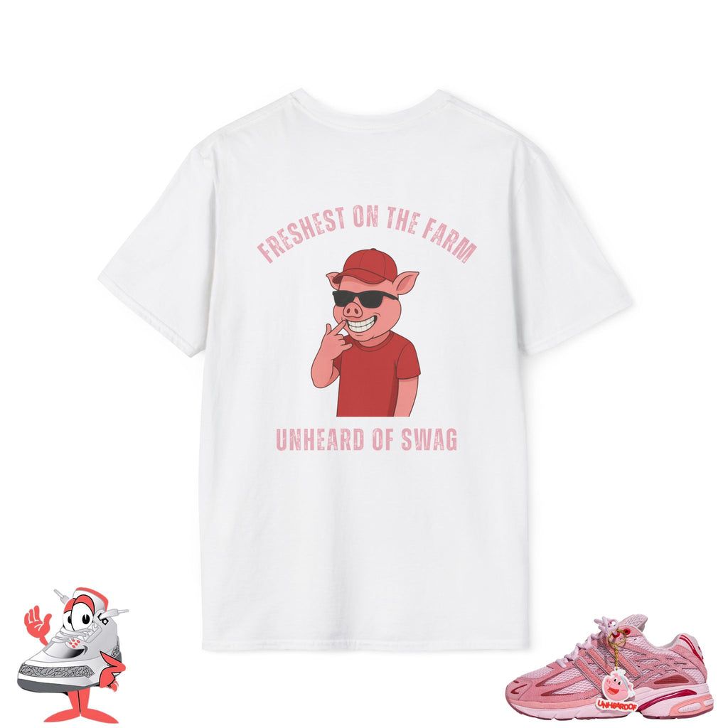 Matching Shirt For Unheardof X Adidas Pork Chop Piggy Runner Sneakers Tee Unisex