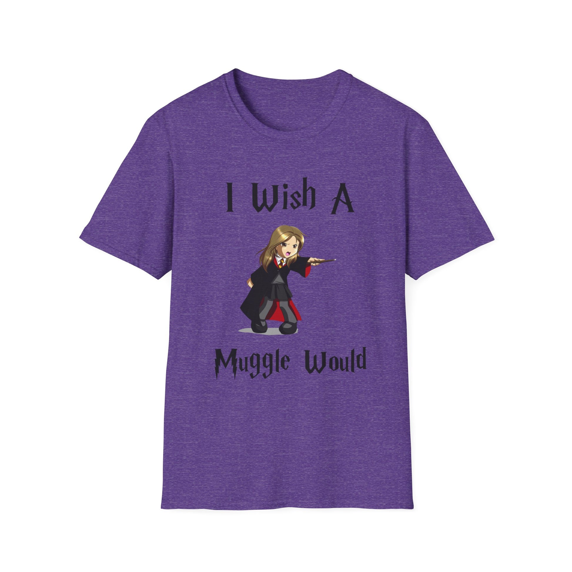 I Wish A Muggle Would Harry Potter Wizarding World T-Shirt Tee Unisex Shirt Soft