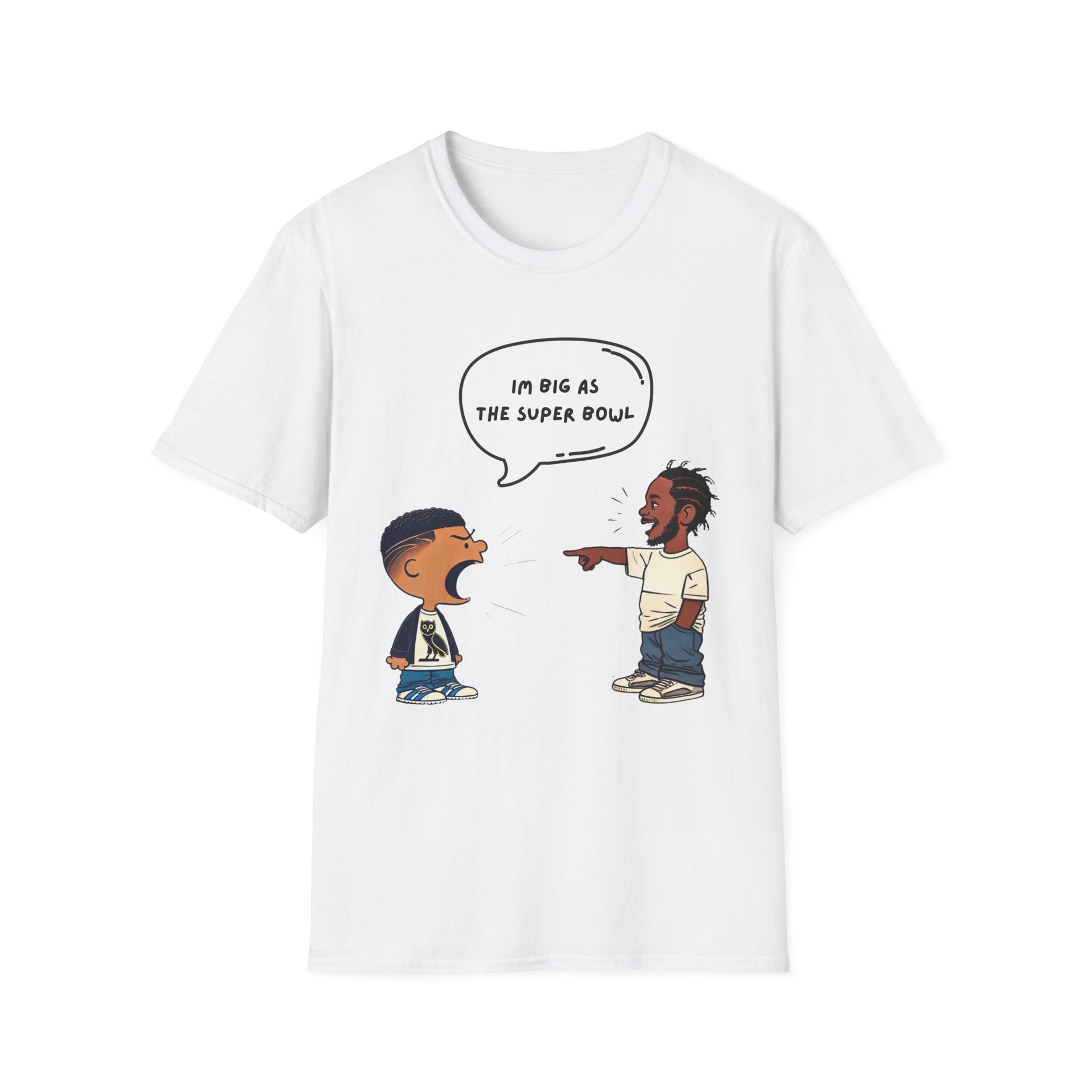 Kendrick Lamar Big As The Super Bowl Halftime Show Tee Hip Hop Graphic Shirt