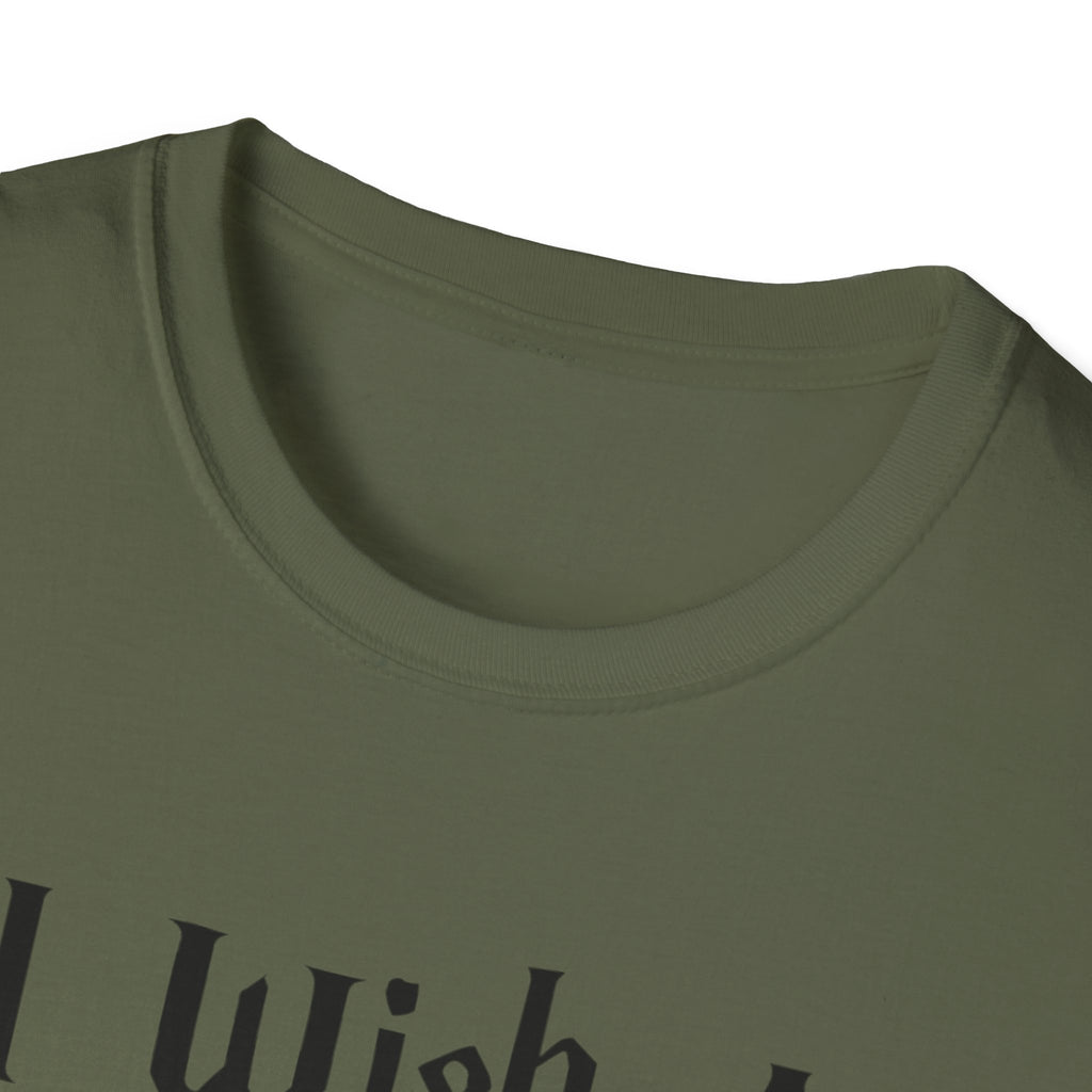 I Wish A Muggle Would Harry Potter Wizarding World T-Shirt Tee Unisex Shirt Soft