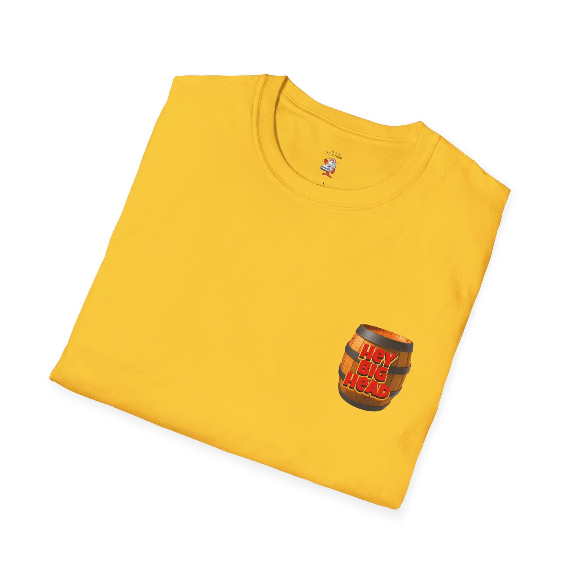 Matching Shirt for Nike Air Max 1 Big Head Origin Hey Big Head Barrel T-Shirt