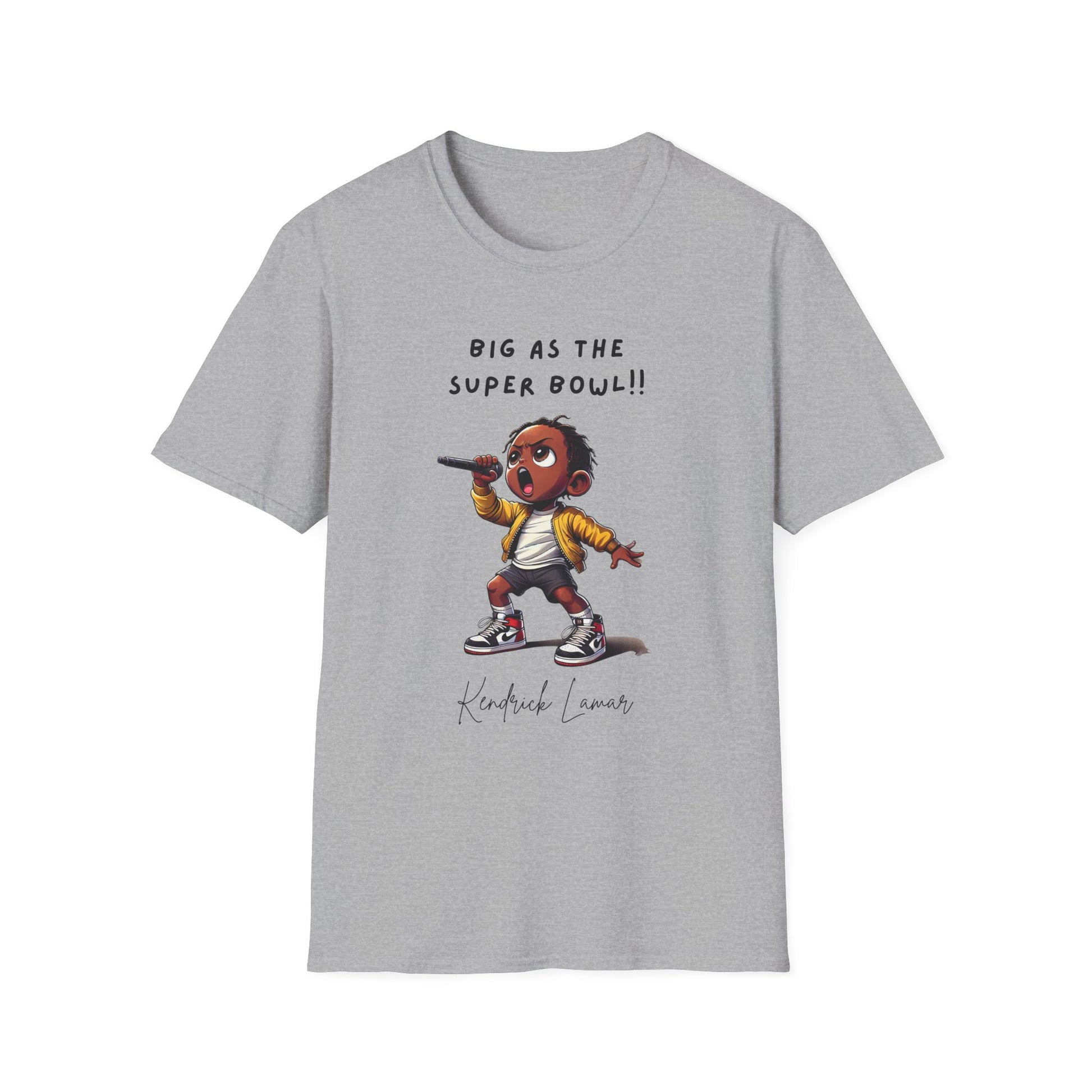 Kendrick Lamar Big As The Super Bowl Halftime Show Tee Hip Hop Graphic Shirt