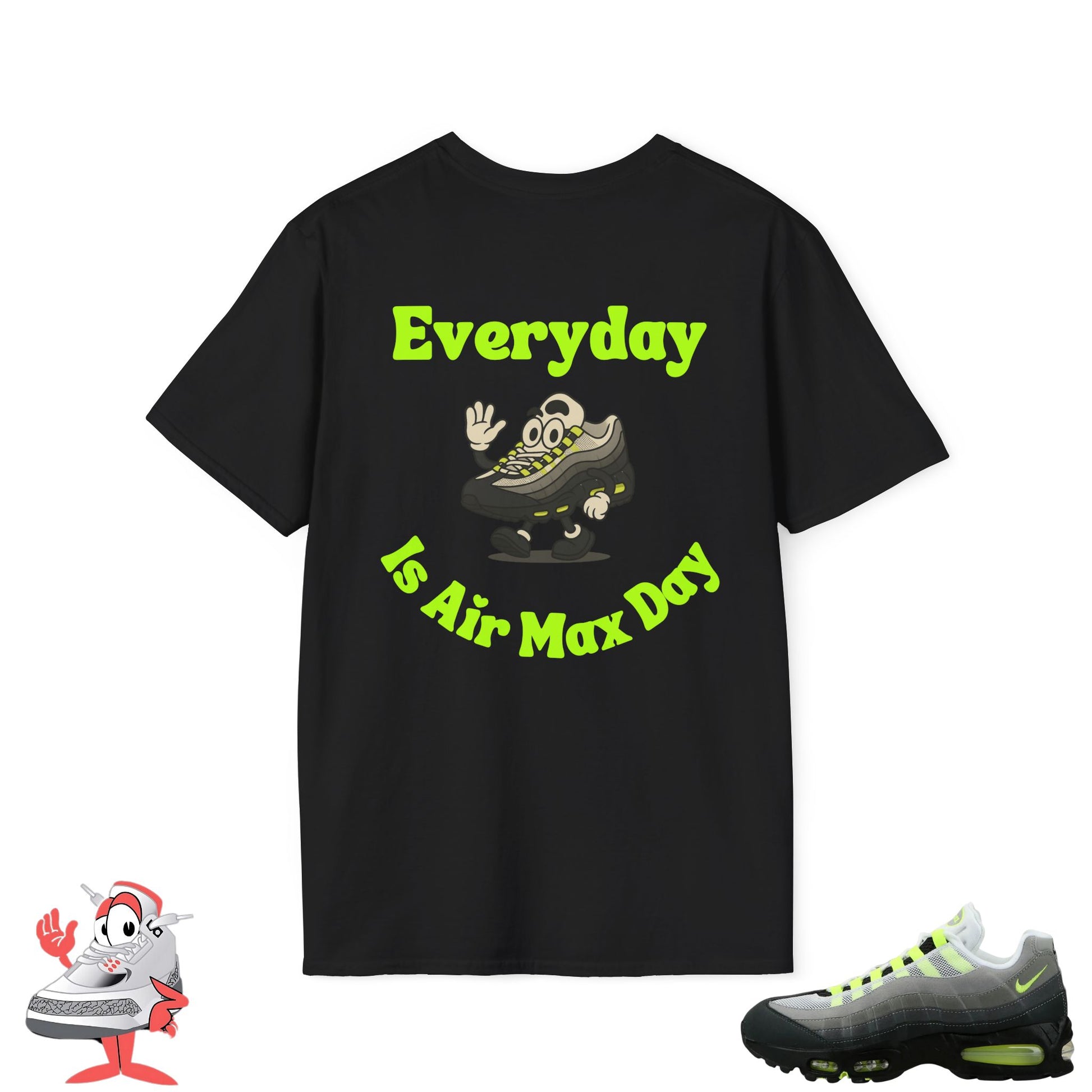 Matching Tee for Nike Air Max 95 Neon OG Big Bubble Sneaker Air Max Day Shirt