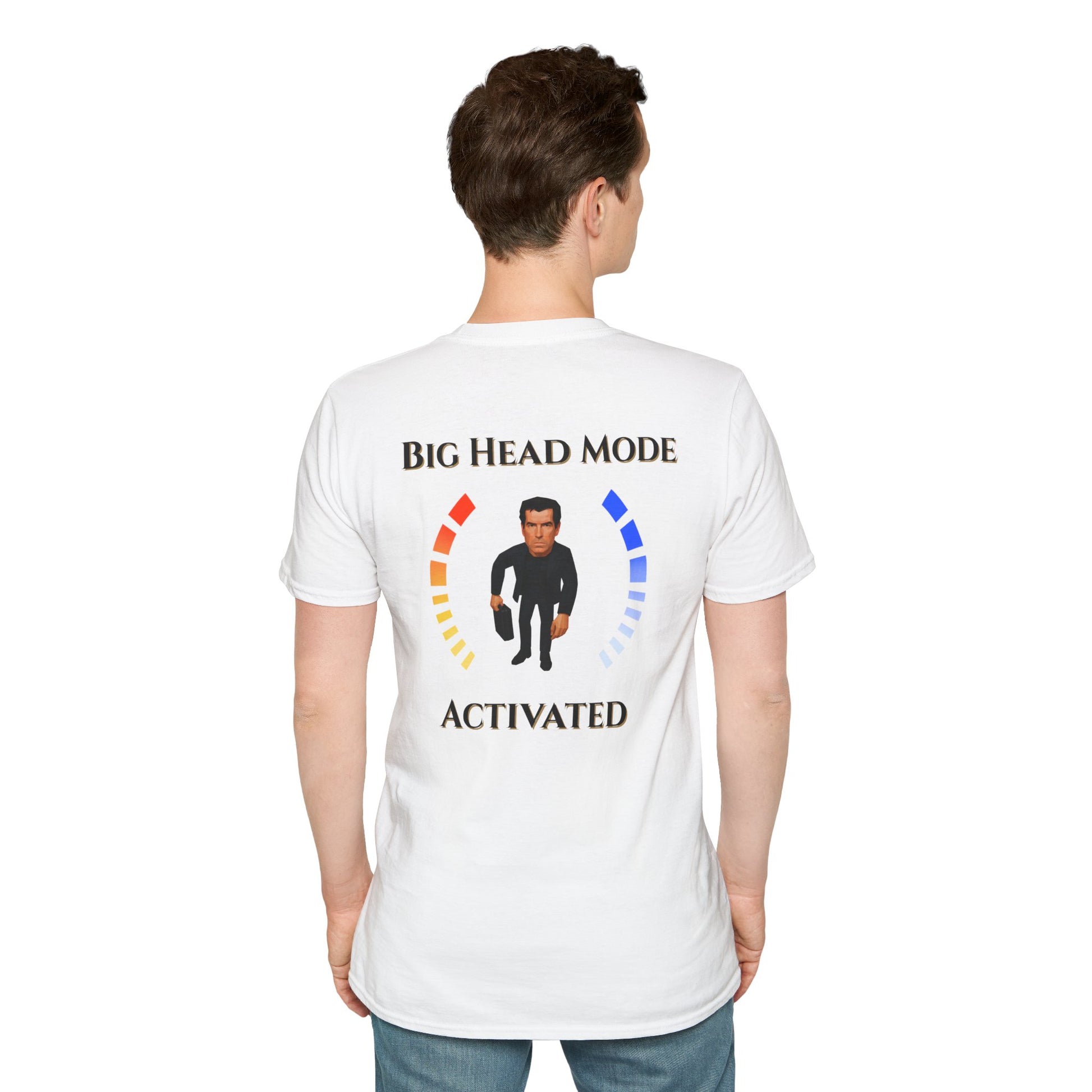 Matching Shirt For Nike Air Max 1 Big Head Mode T-Shirt Goldeneye 007 Match Tee