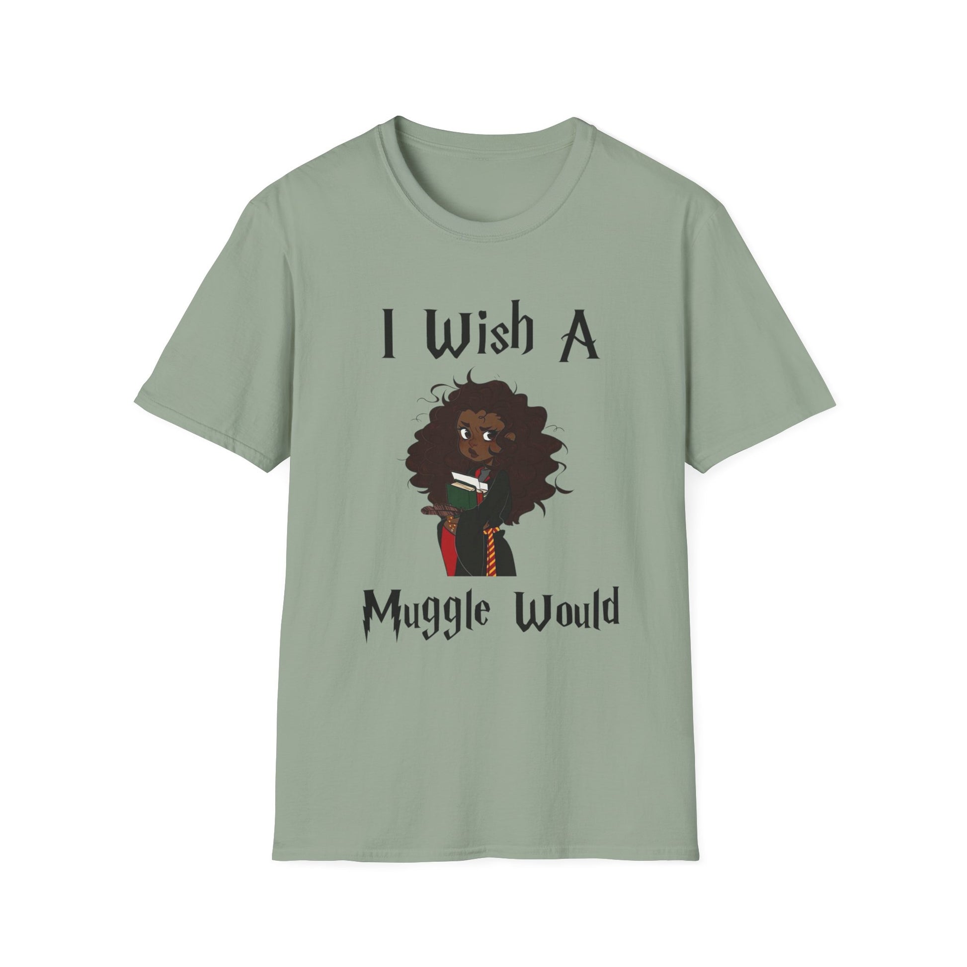 I Wish A Muggle Would Harry Potter Wizarding World T-Shirt Tee Unisex Shirt Soft