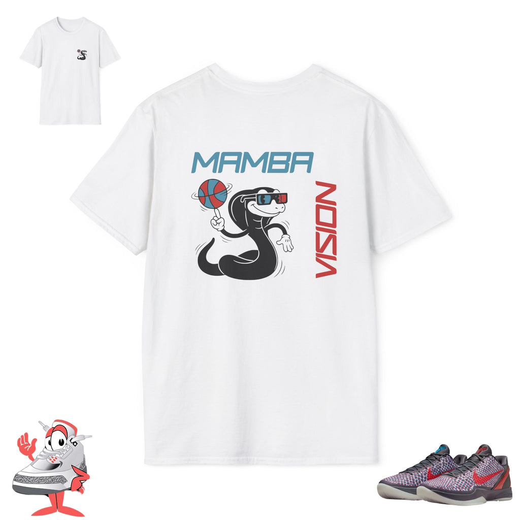 Mamba Vision Shirt Match For Nike Kobe 6 Protro "All-Star 3D" Hollywood VI Tee