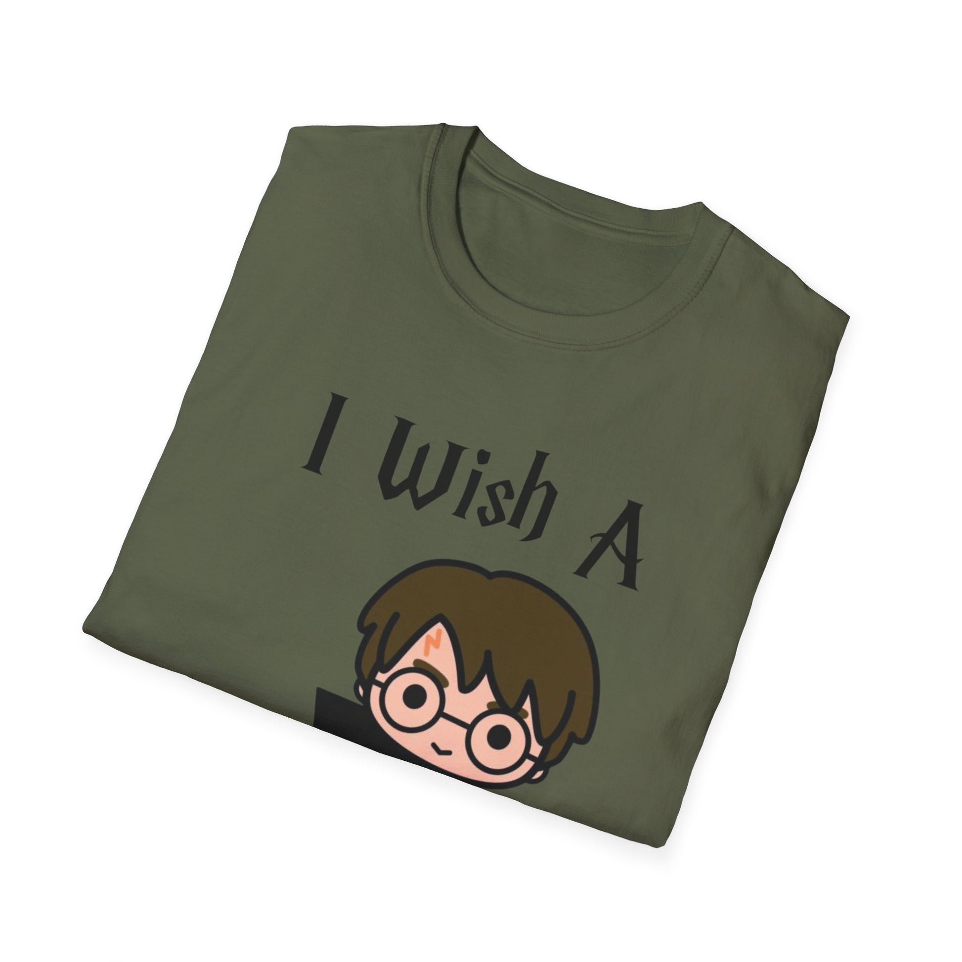 I Wish A Muggle Would Harry Potter Wizarding World T-Shirt Tee Unisex Shirt Soft