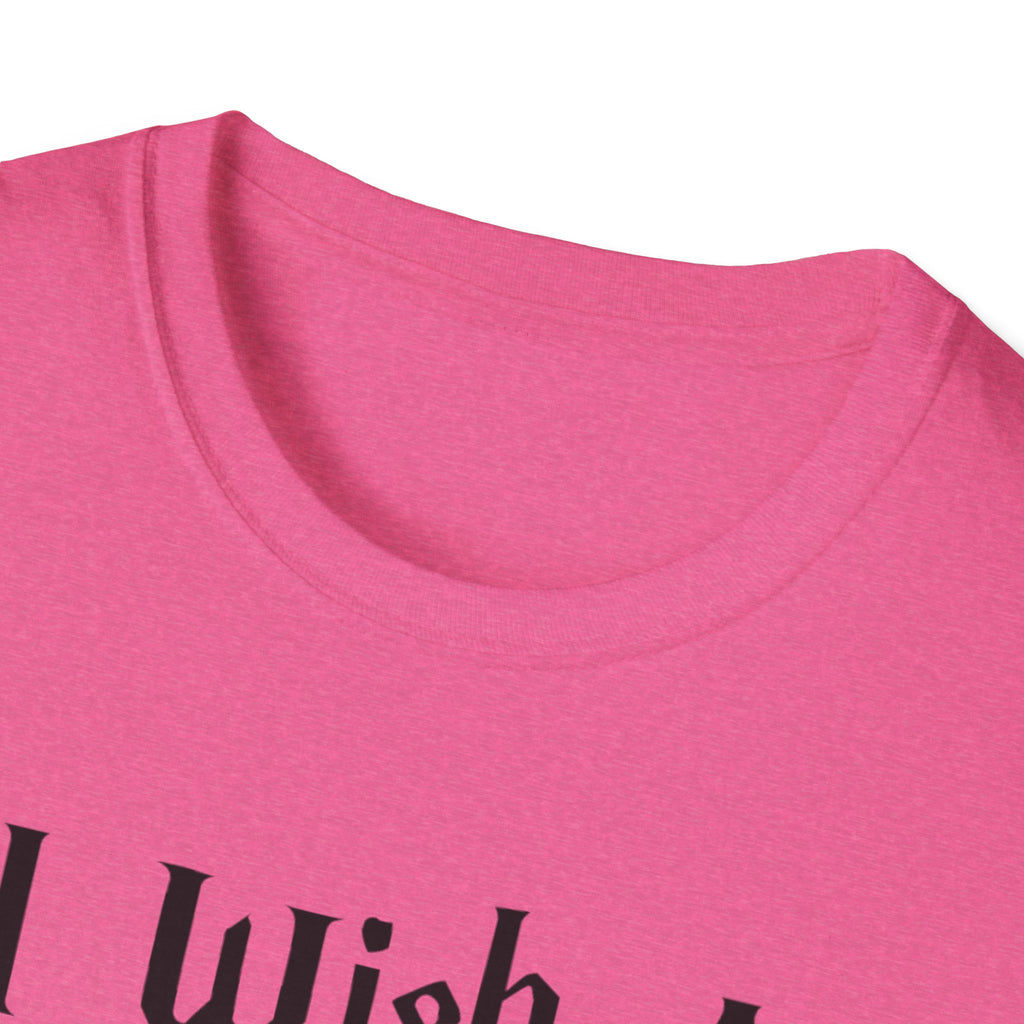 I Wish A Muggle Would Harry Potter Wizarding World T-Shirt Tee Unisex Shirt Soft