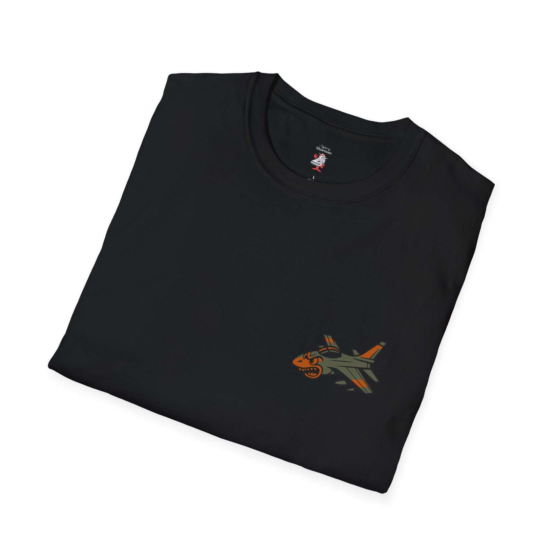Matching Shirt For Air Jordan Retro 4 Undefeated Olive Green Orange Sneaker Tee