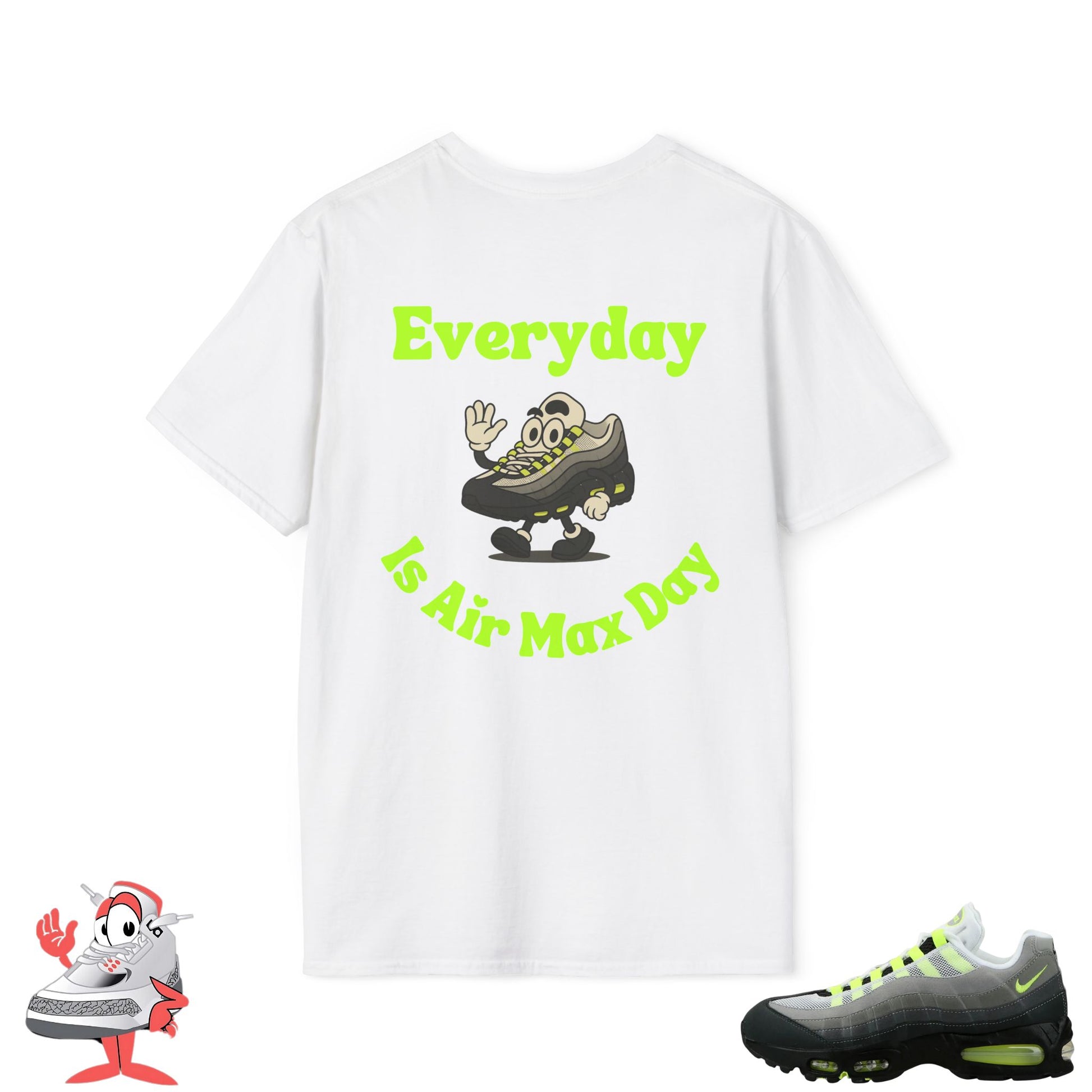 Matching Tee for Nike Air Max 95 Neon OG Big Bubble Sneaker Air Max Day Shirt