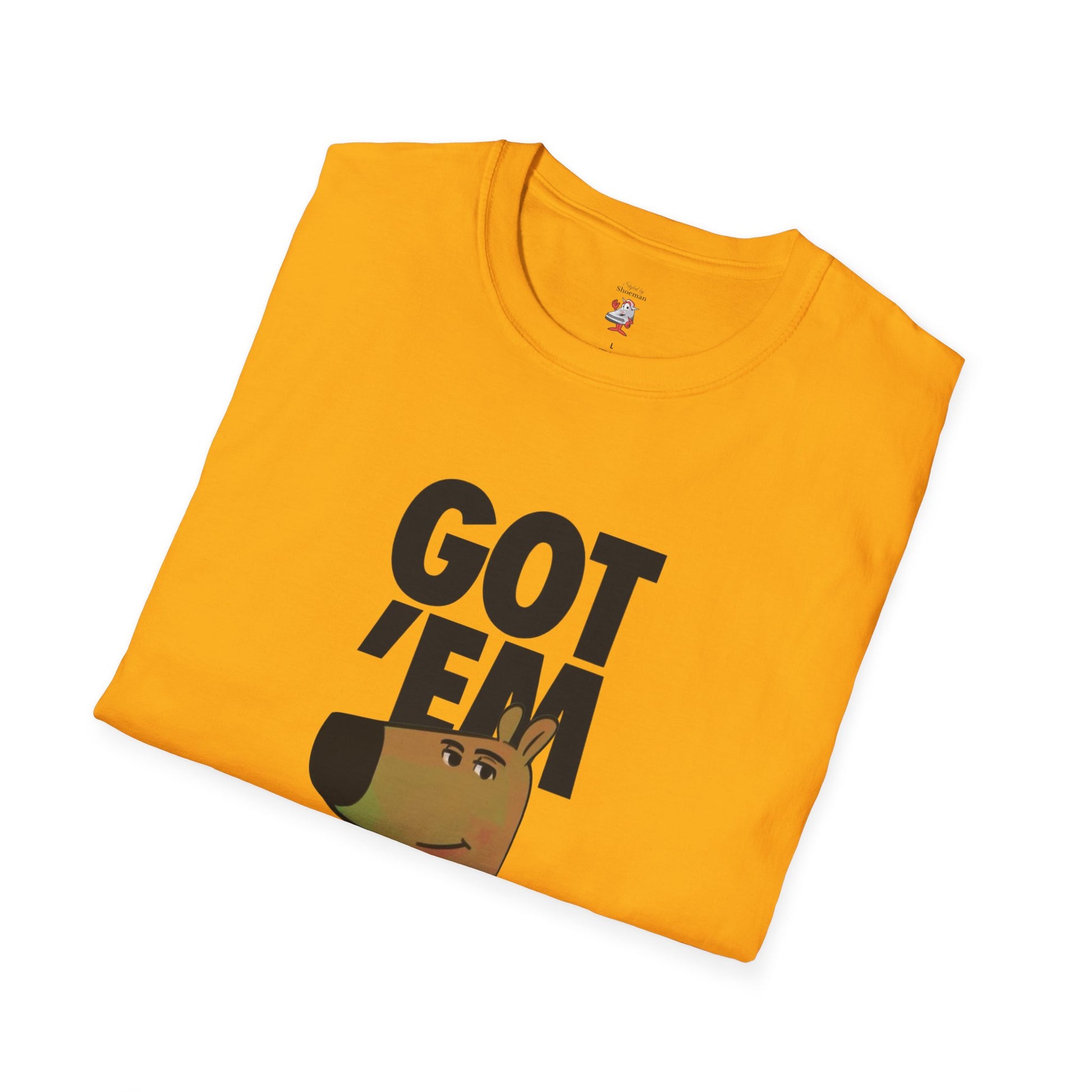 Lebron 22 Mogul Black Gold Matching Shirt Unisex T-Shirt Chill Guy Got Em Shoe