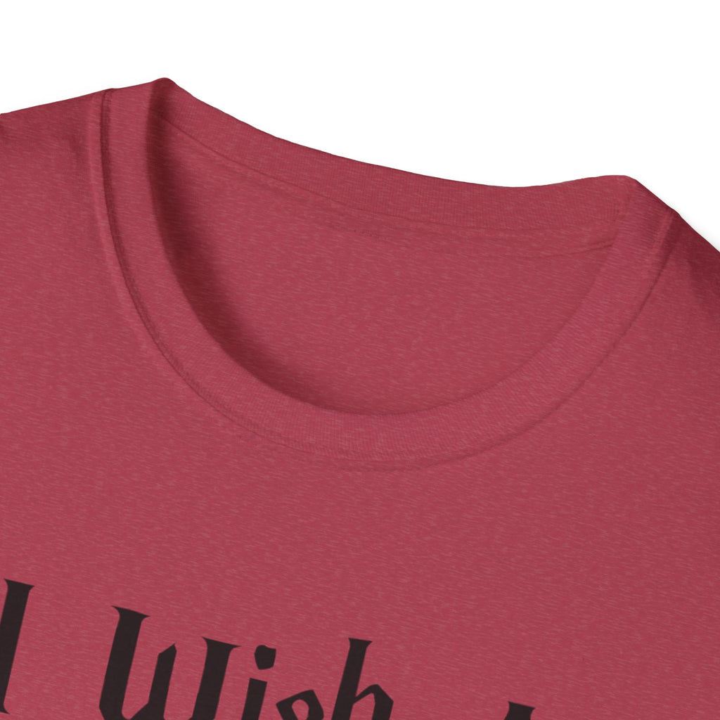 I Wish A Muggle Would Harry Potter Wizarding World T-Shirt Tee Unisex Shirt Soft