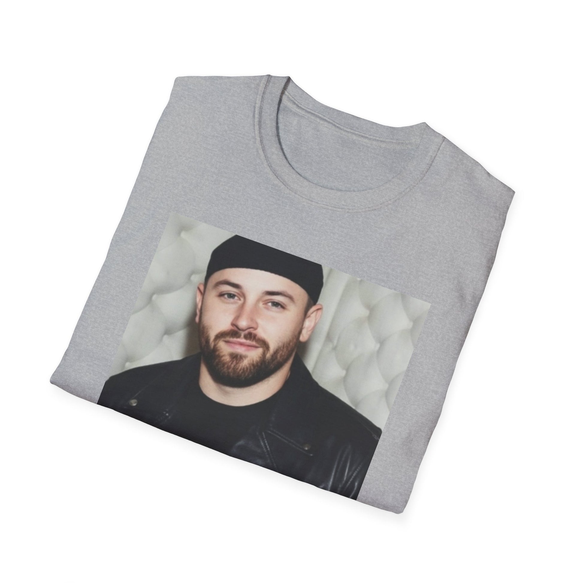 Baker Mayfield God Forbid A White Boy Get A Lil Motion Funny Meme T-Shirt Bucs