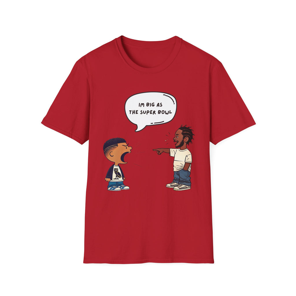 Kendrick Lamar Big As The Super Bowl Halftime Show Tee Hip Hop Graphic Shirt