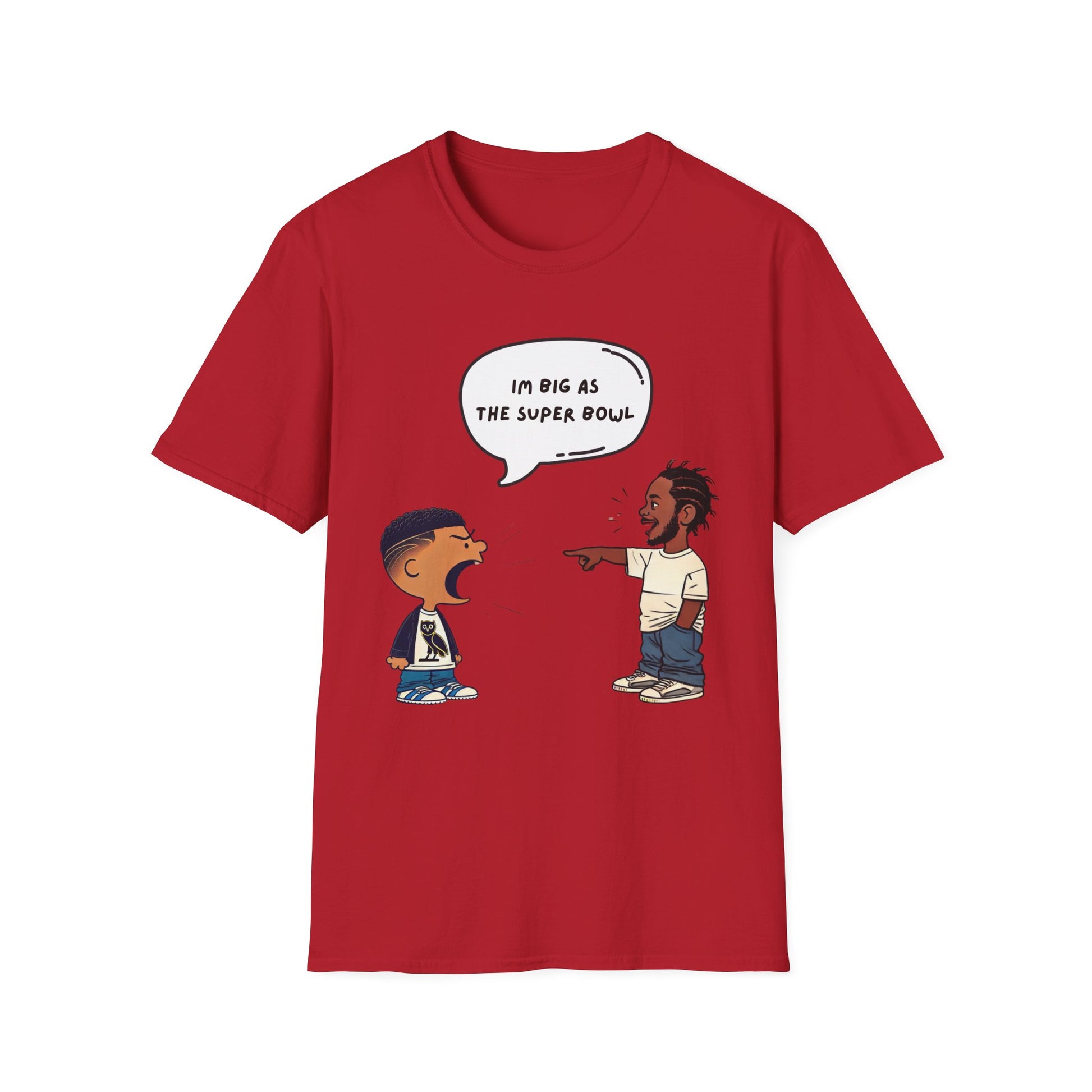 Kendrick Lamar Big As The Super Bowl Halftime Show Tee Hip Hop Graphic Shirt