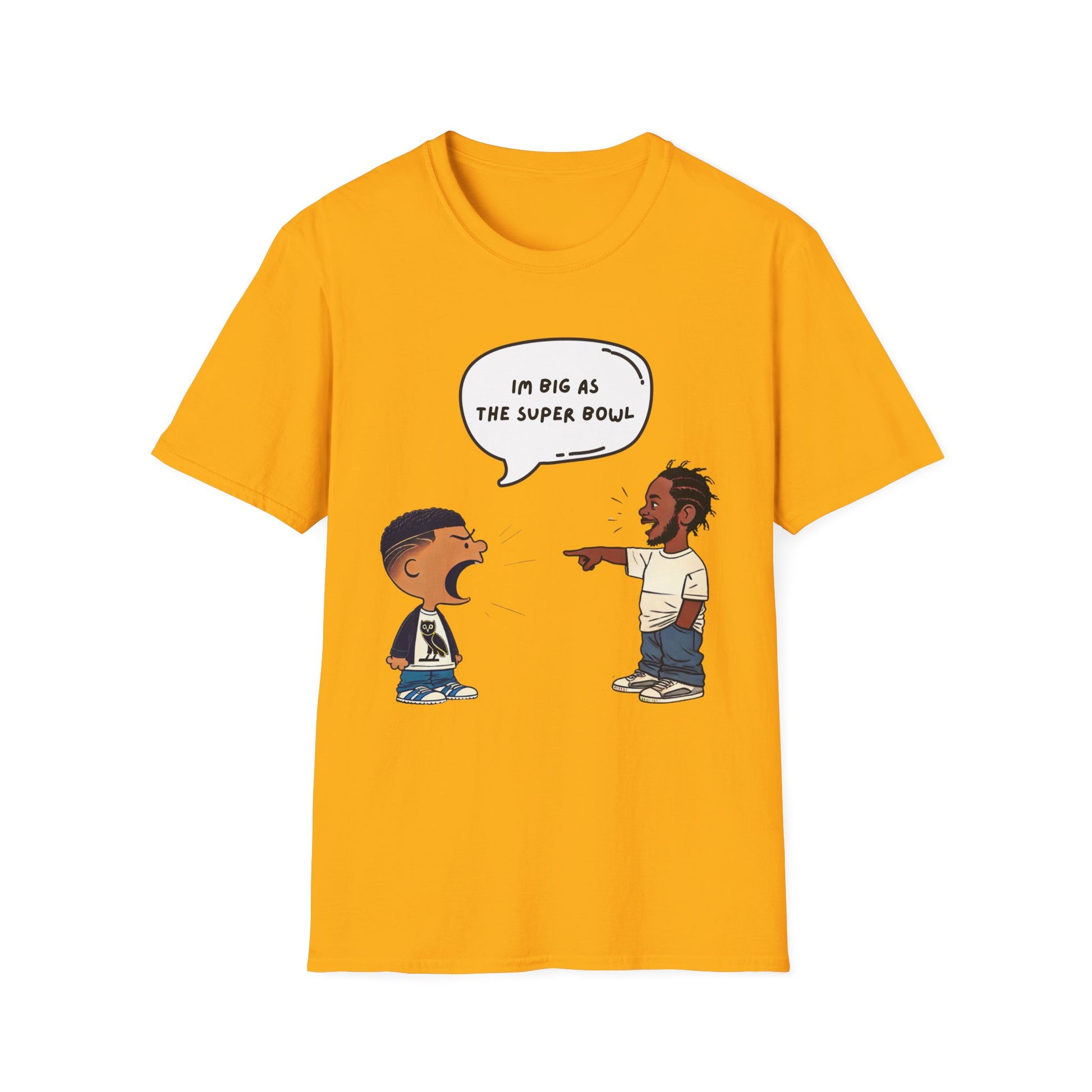 Kendrick Lamar Big As The Super Bowl Halftime Show Tee Hip Hop Graphic Shirt