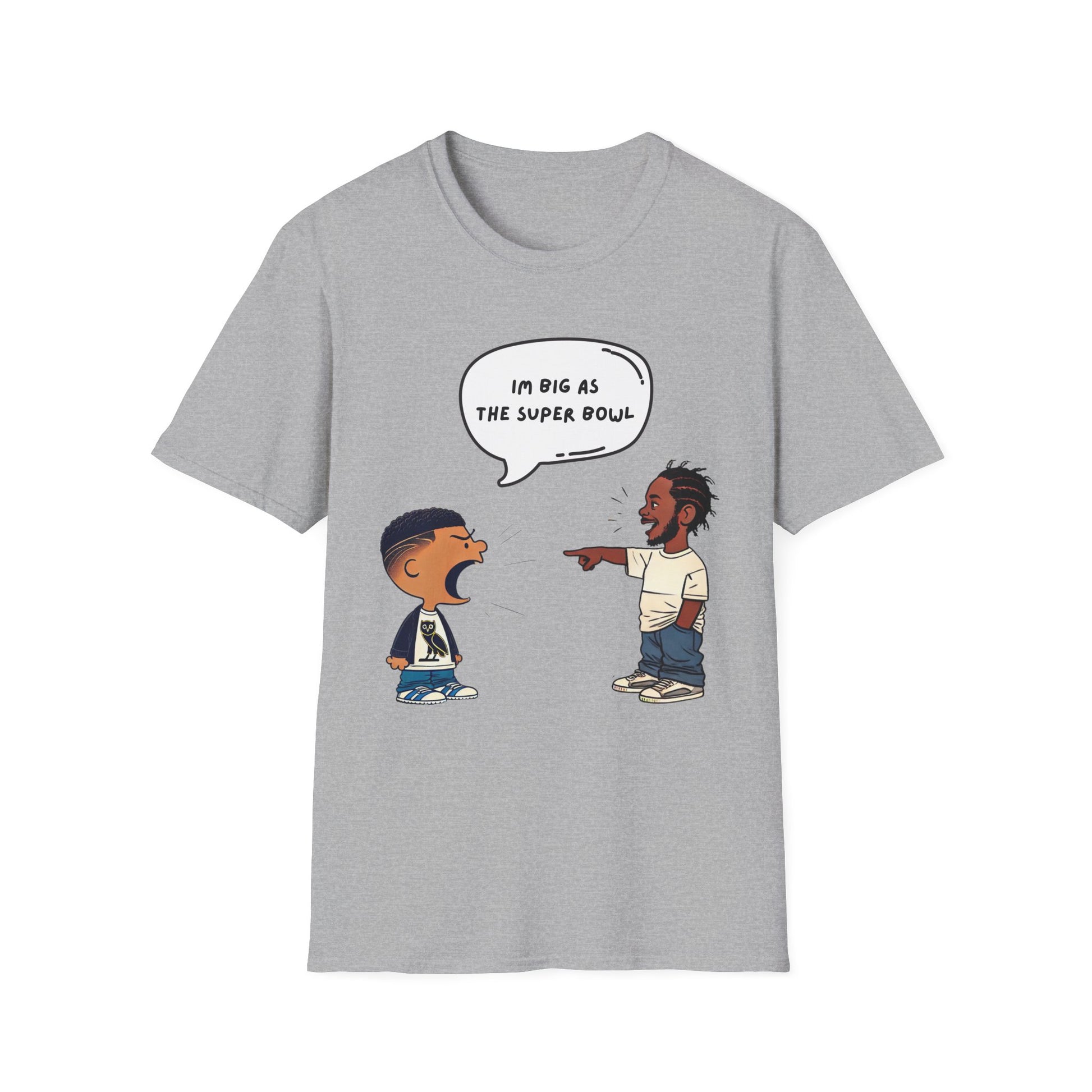 Kendrick Lamar Big As The Super Bowl Halftime Show Tee Hip Hop Graphic Shirt