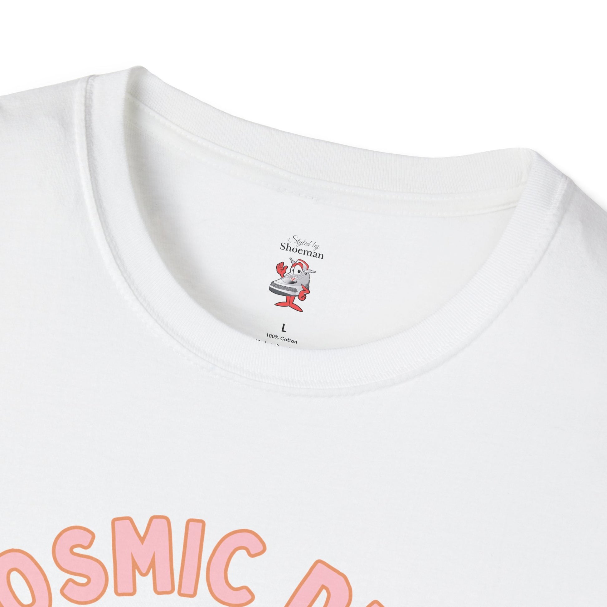 Matching Shirt For Nike Dunk SB Low Red Stardust Sneaker Match Skateboard Tee