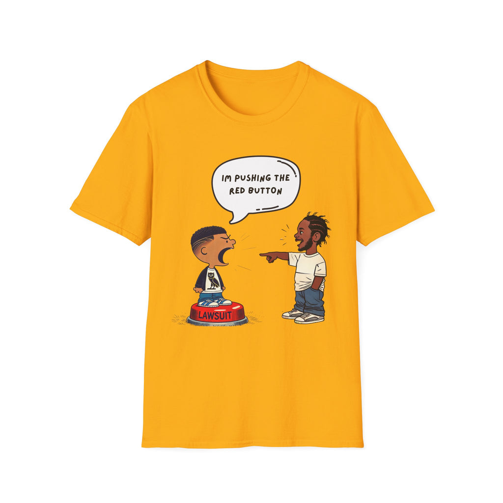 Kendrick Lamar Drake Graphic T-Shirt Hip Hop Tee Shirt Merch Not Like Streetwear