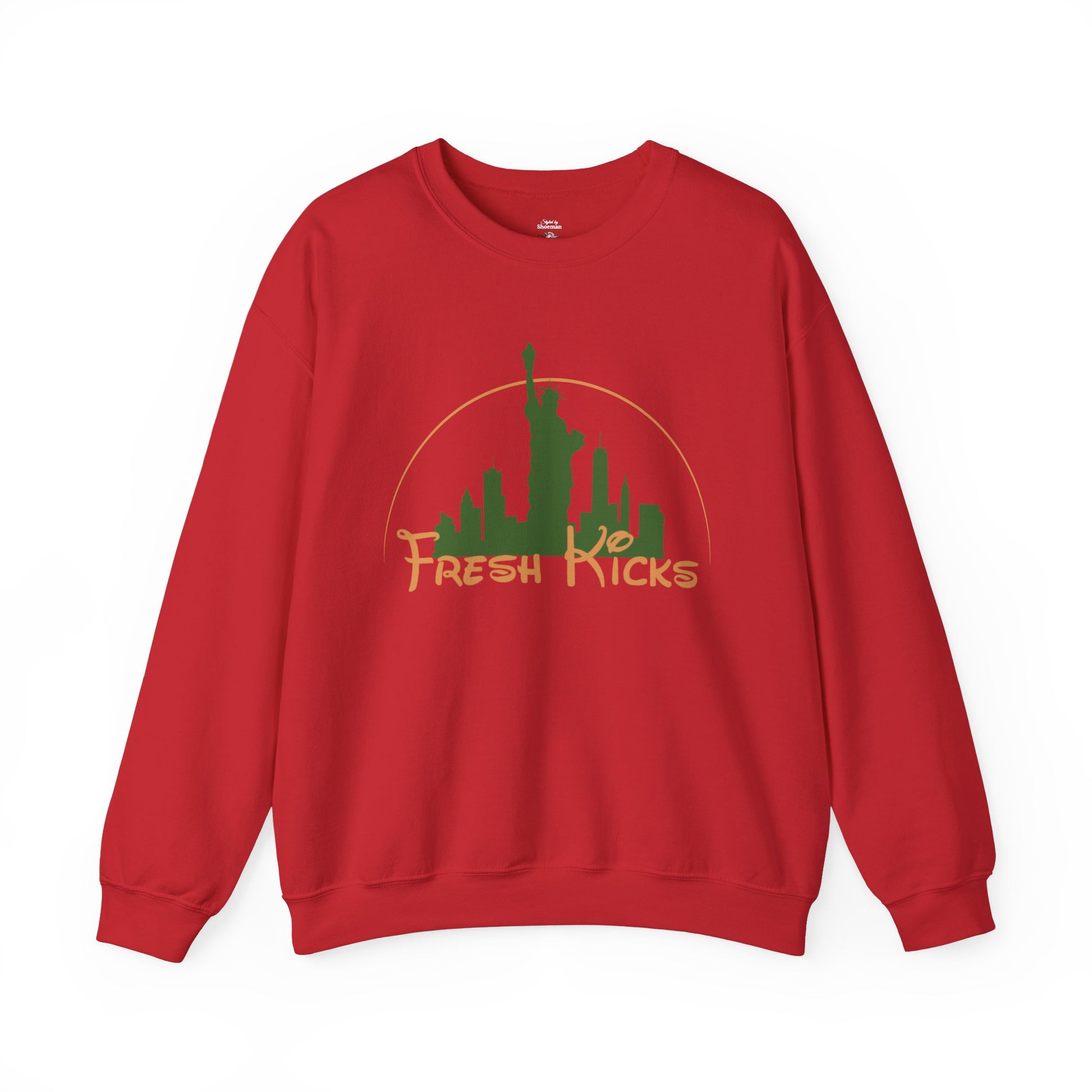 Fresh Kicks Wizard Of Oz Nike Dunk SB Matching Crewneck Sweater Pullover Ruby