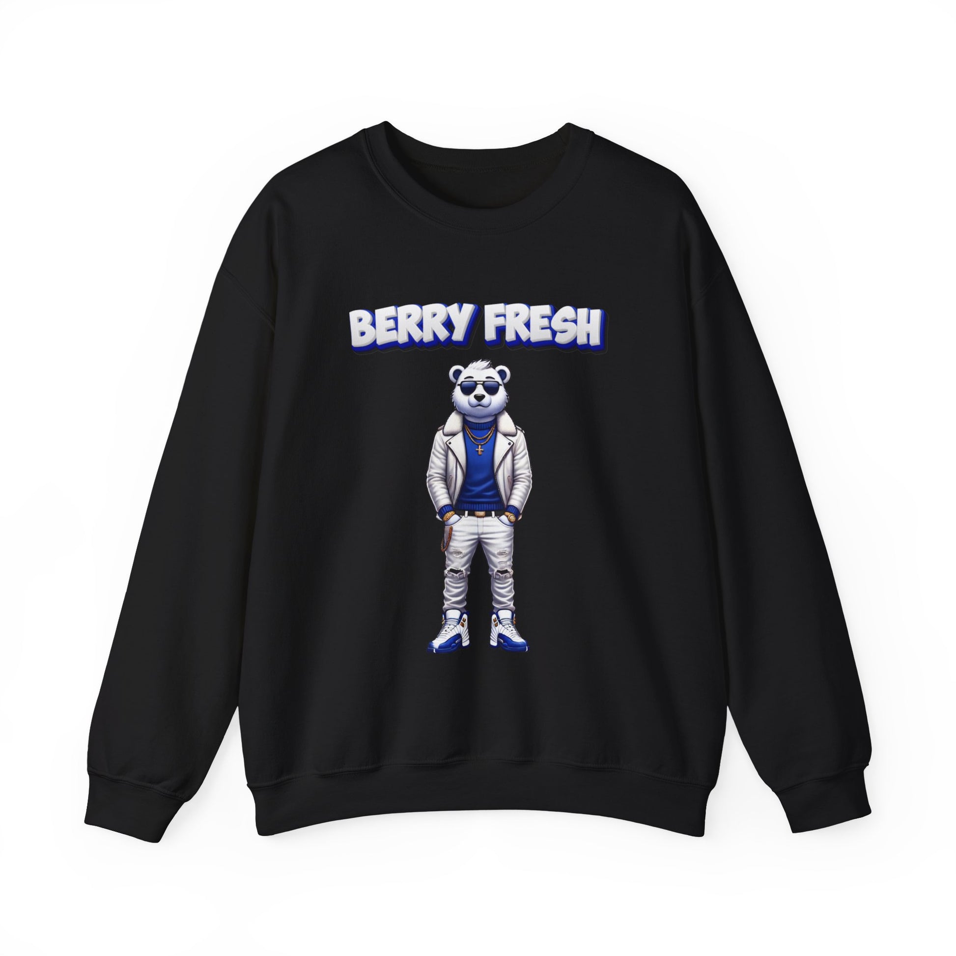 Blueberry Retro 12 Crewneck Sweatshirt Jordan Inspired Jumper Sweater Streetwear