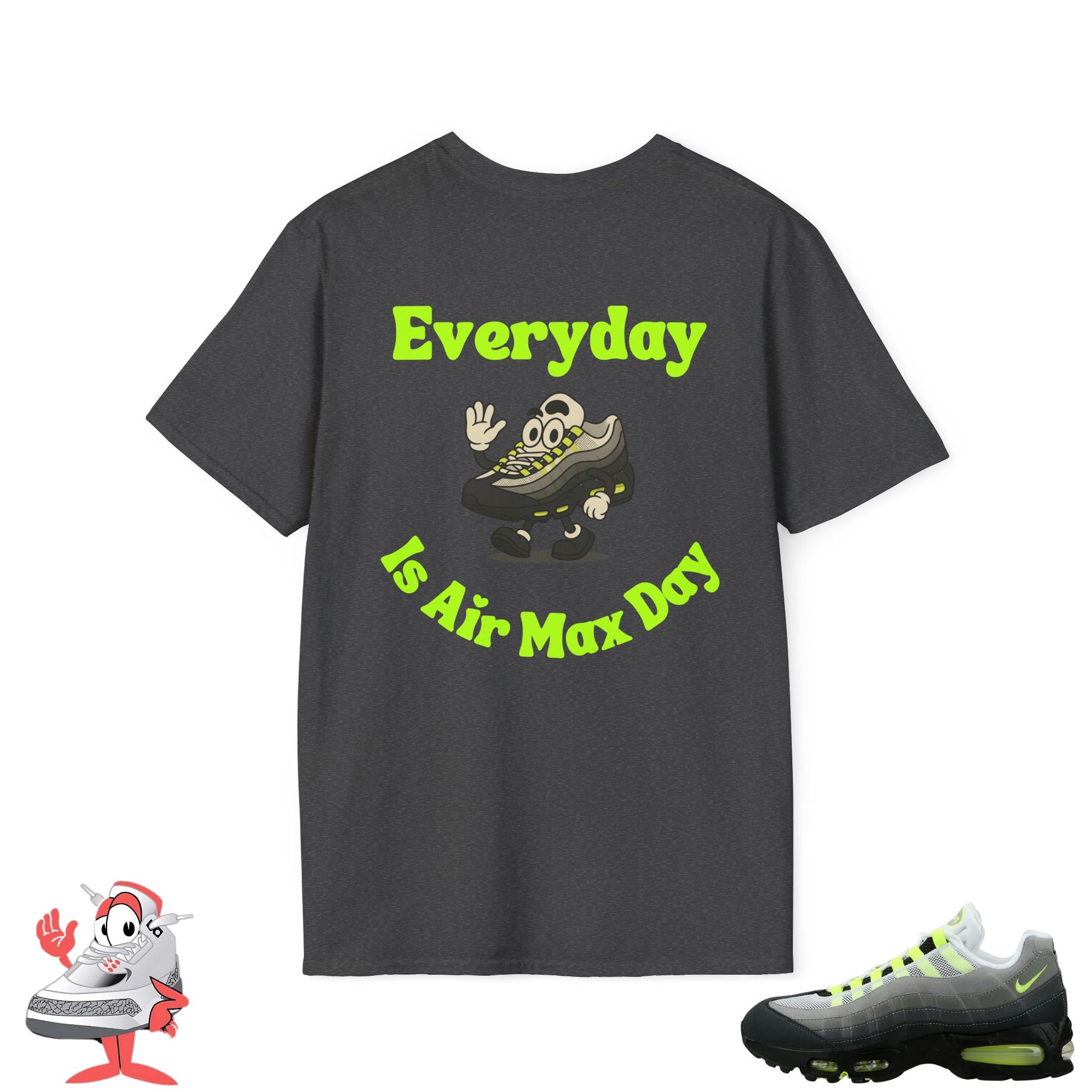 Matching Tee for Nike Air Max 95 Neon OG Big Bubble Sneaker Air Max Day Shirt