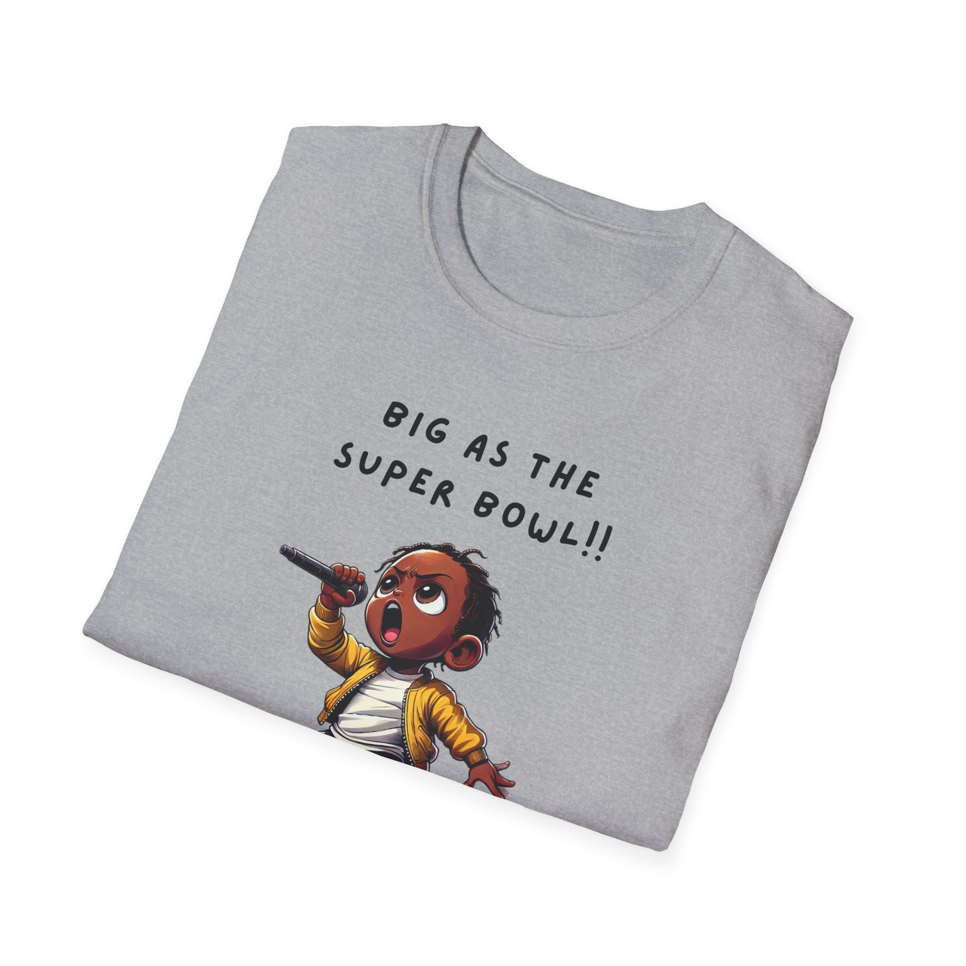 Kendrick Lamar Big As The Super Bowl Halftime Show Tee Hip Hop Graphic Shirt