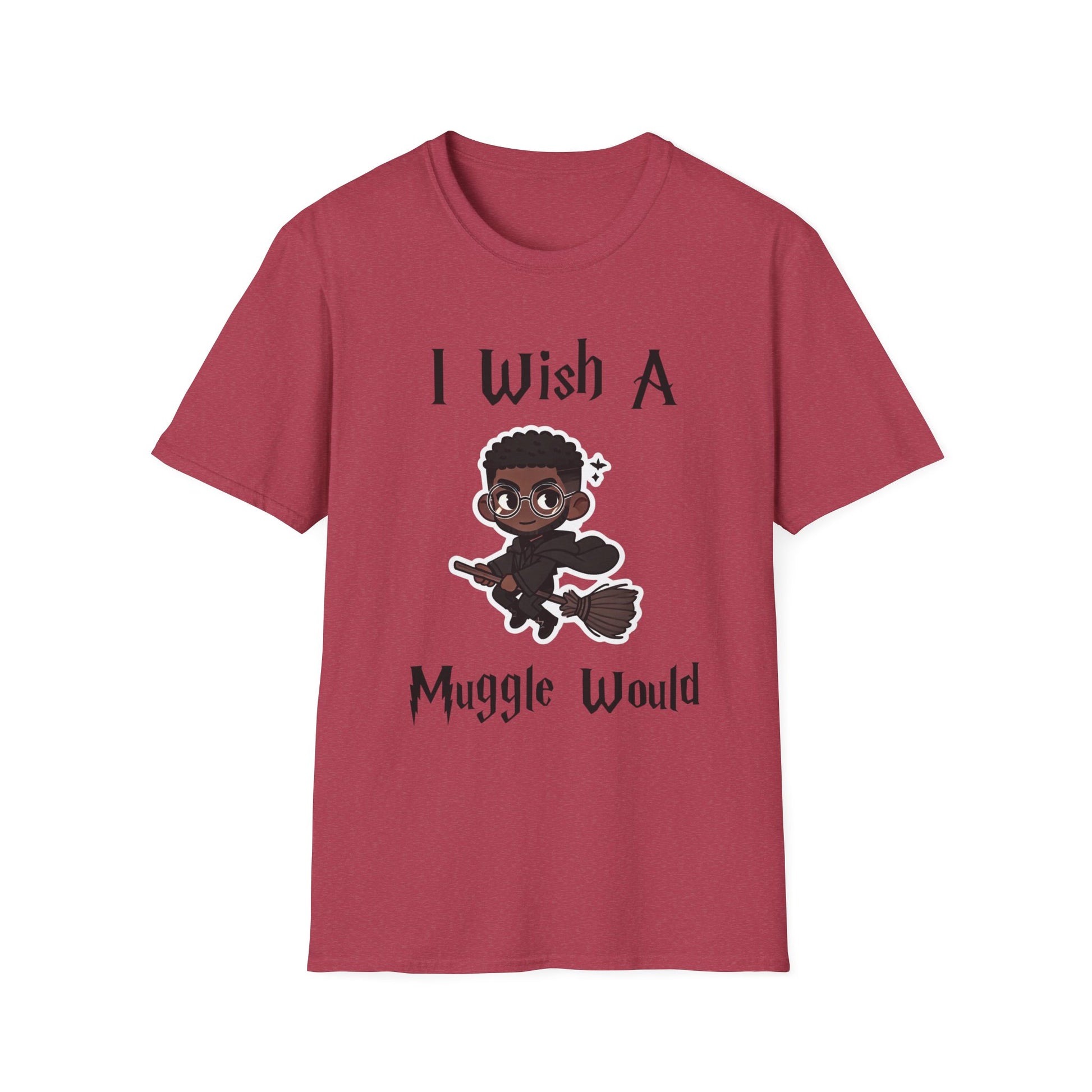 I Wish A Muggle Would Harry Potter Wizarding World T-Shirt Tee Unisex Shirt Soft