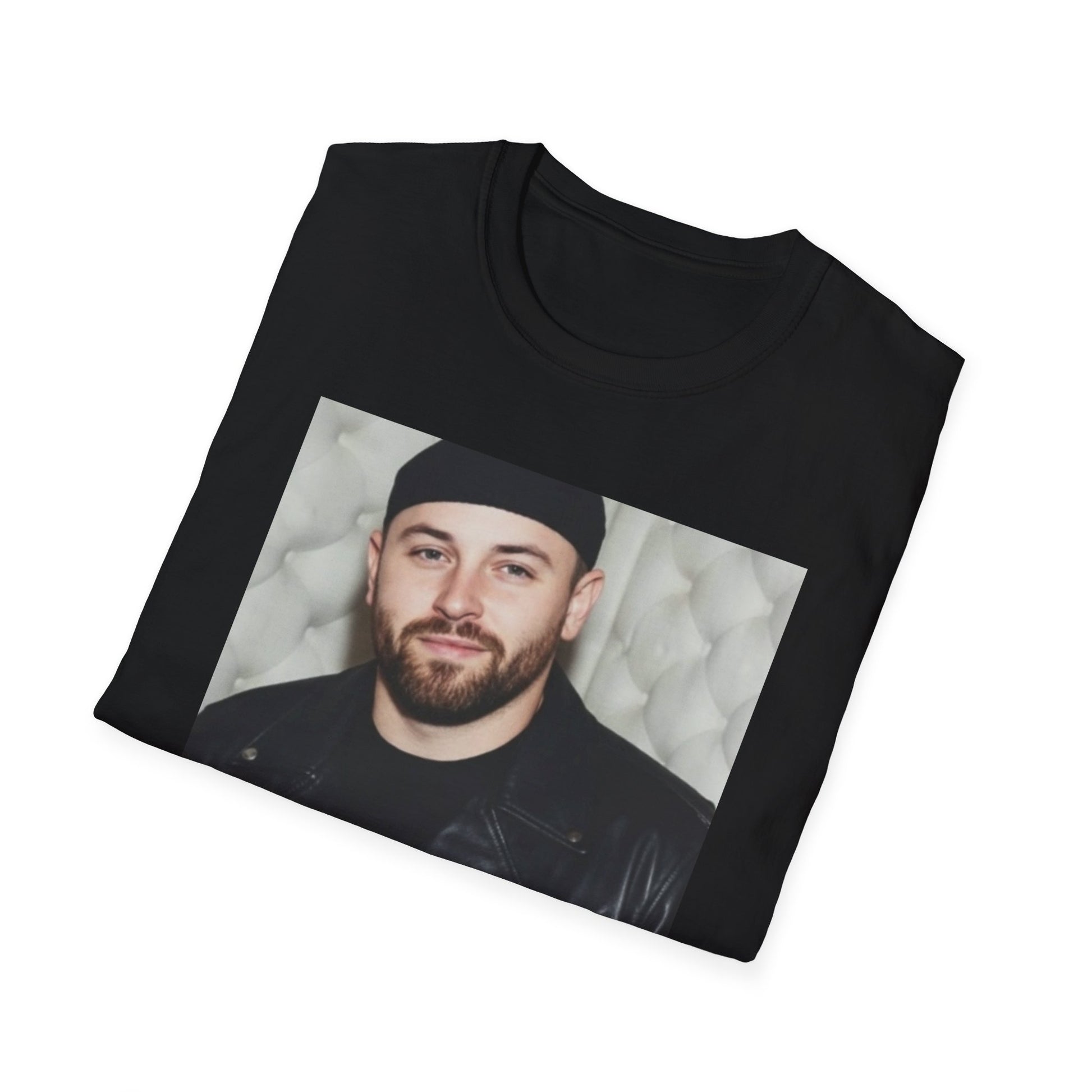 Baker Mayfield God Forbid A White Boy Get A Lil Motion Funny Meme T-Shirt Bucs