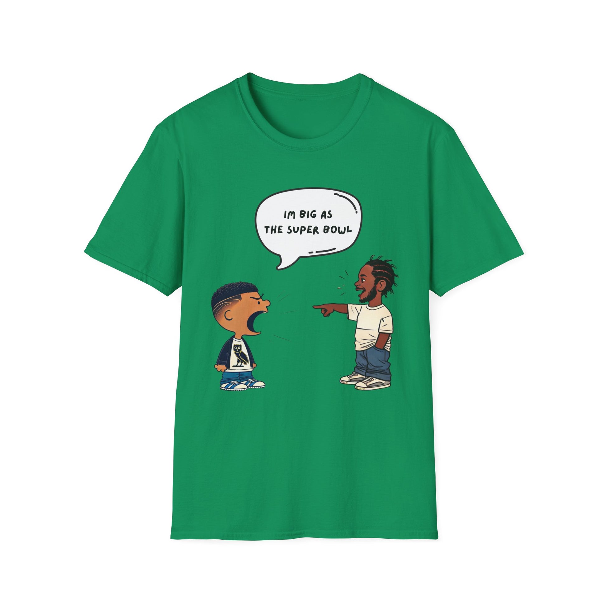 Kendrick Lamar Big As The Super Bowl Halftime Show Tee Hip Hop Graphic Shirt